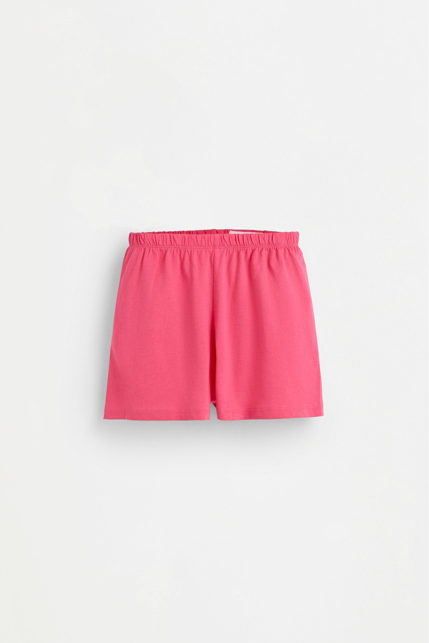 Printed strap pyjamas — CORAL