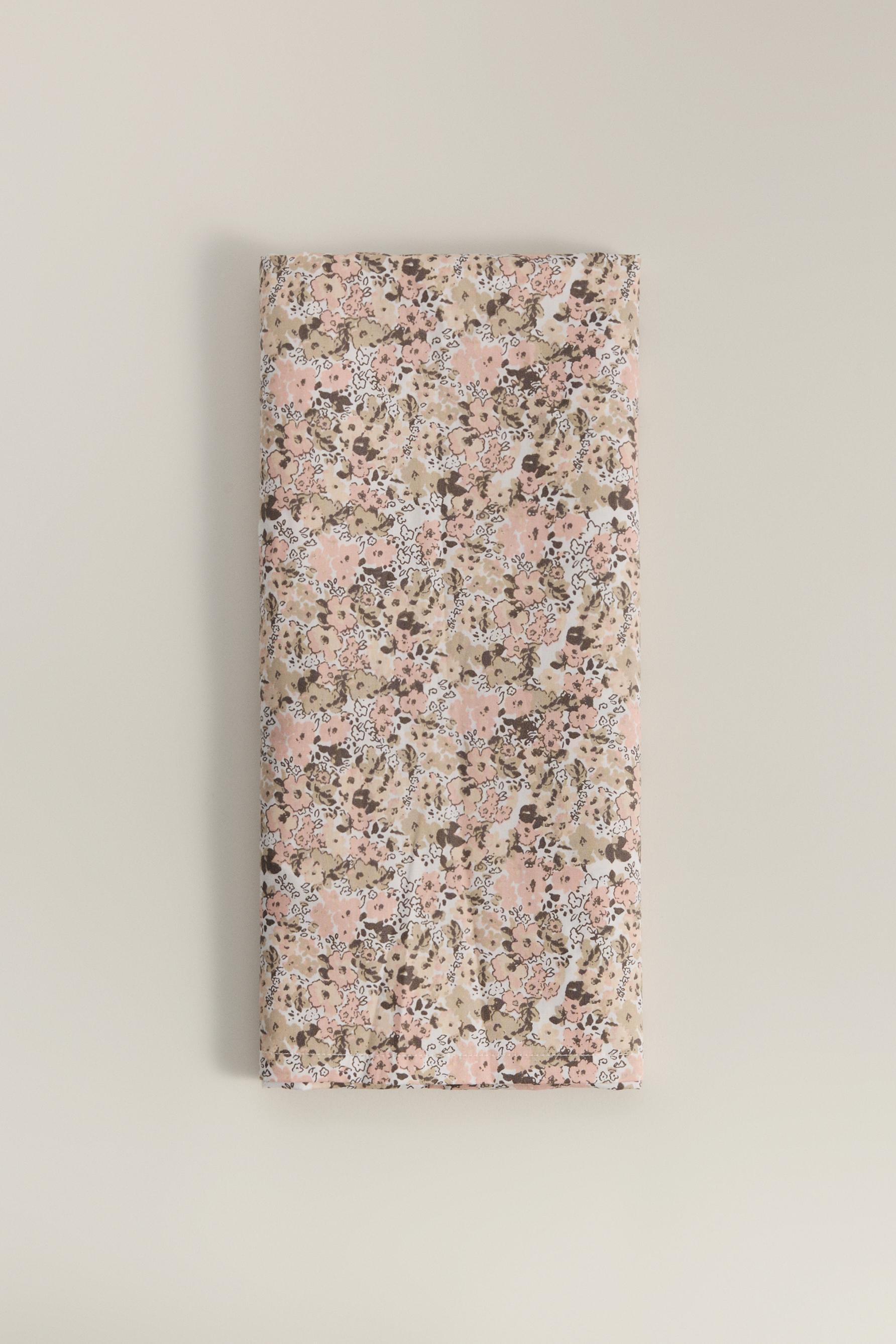 Pack 2 fundas almohadas flores 50 x 75cm