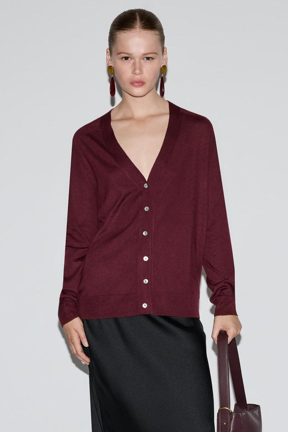 Chaqueta punto básica