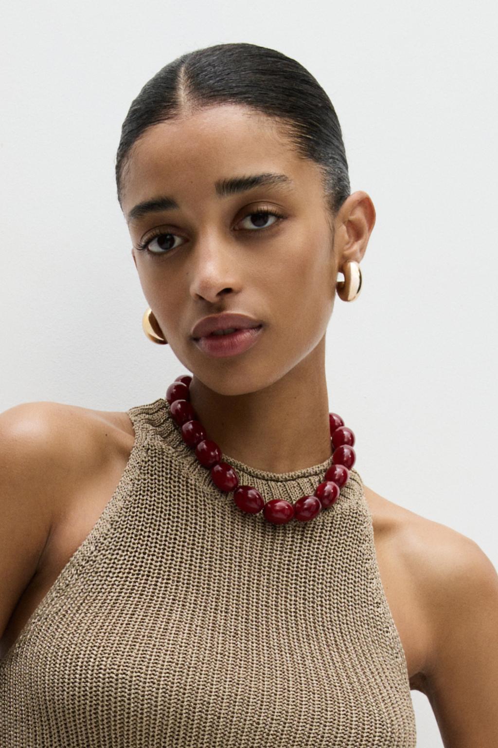 Collar abalorios