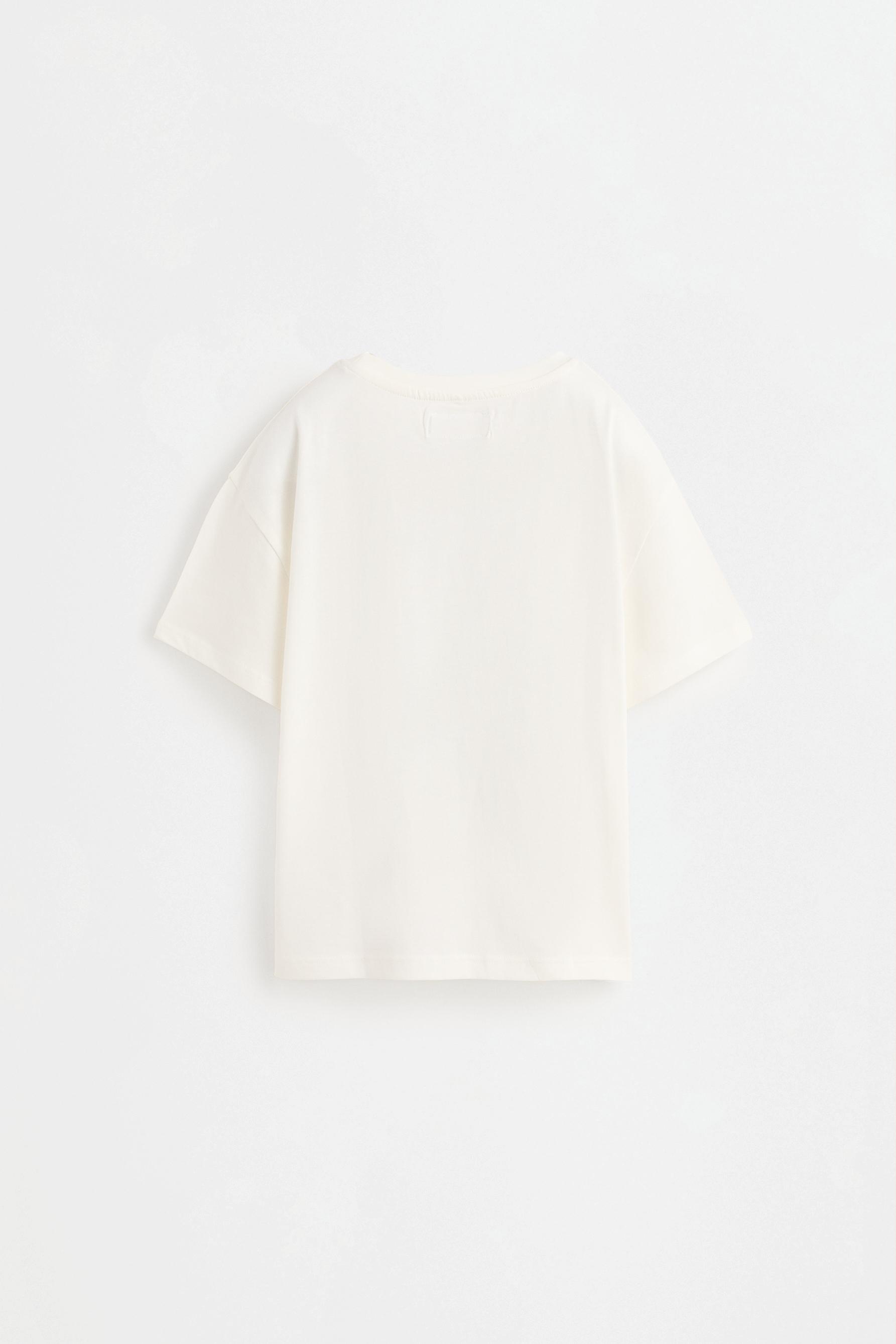 Printed T-shirt — WHITE