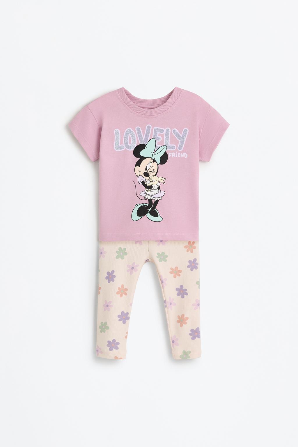 Minnie ©Disney T-shirt and leggings co-ord