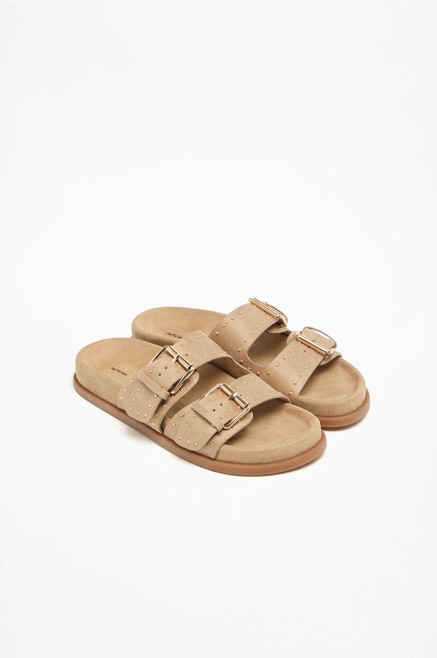 Doble Hebilla Mujer Chanclas Hebillas Sandalias Dos Hebillas Sales