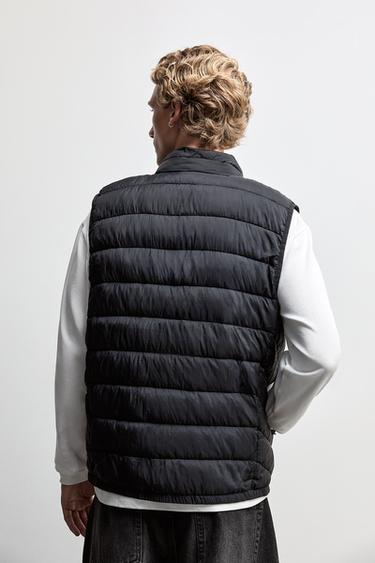 Lightweight quilted gilet — BLACK 4