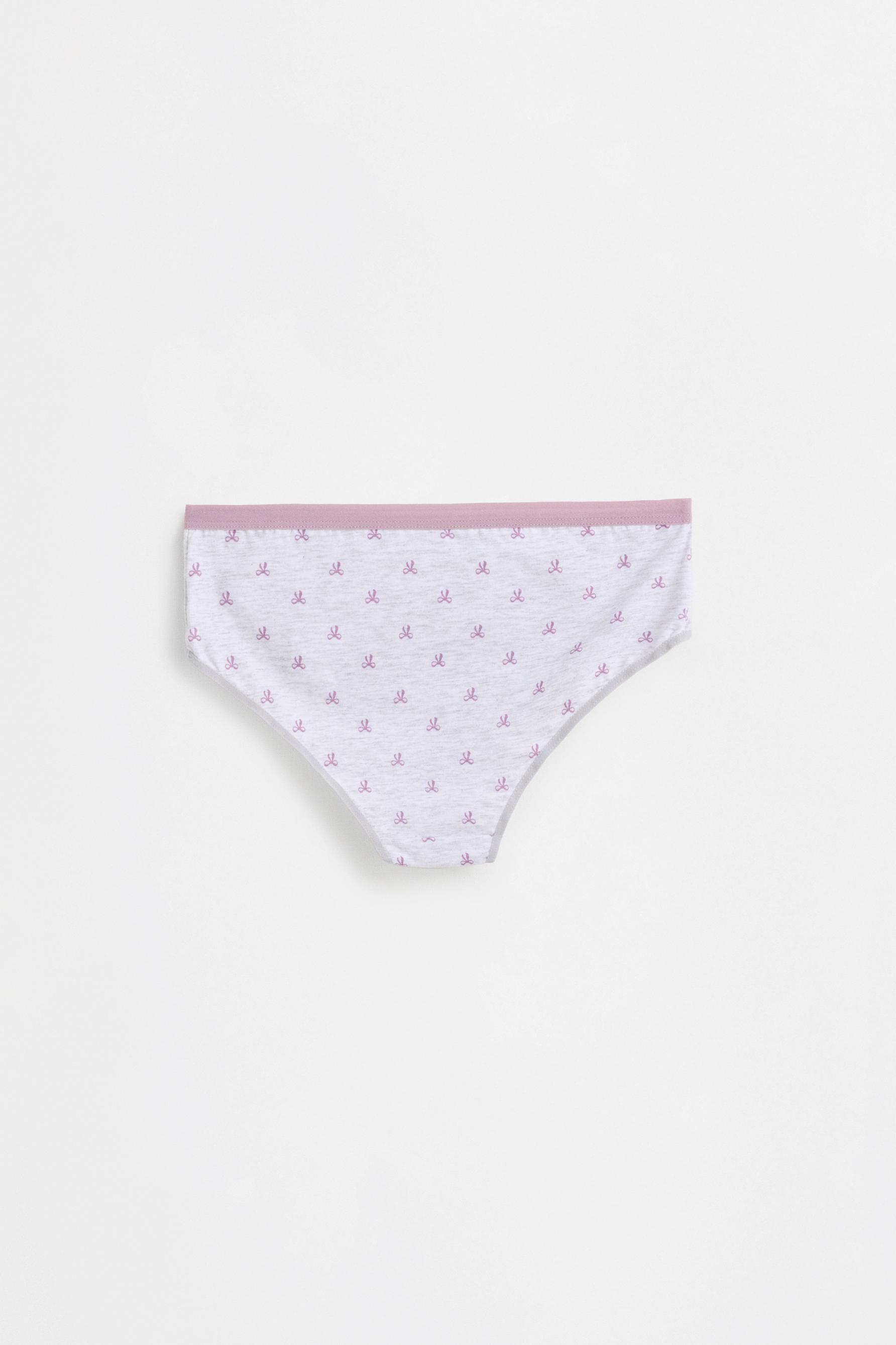 Printed hipster briefs (Pack of 7) — GREY MARL