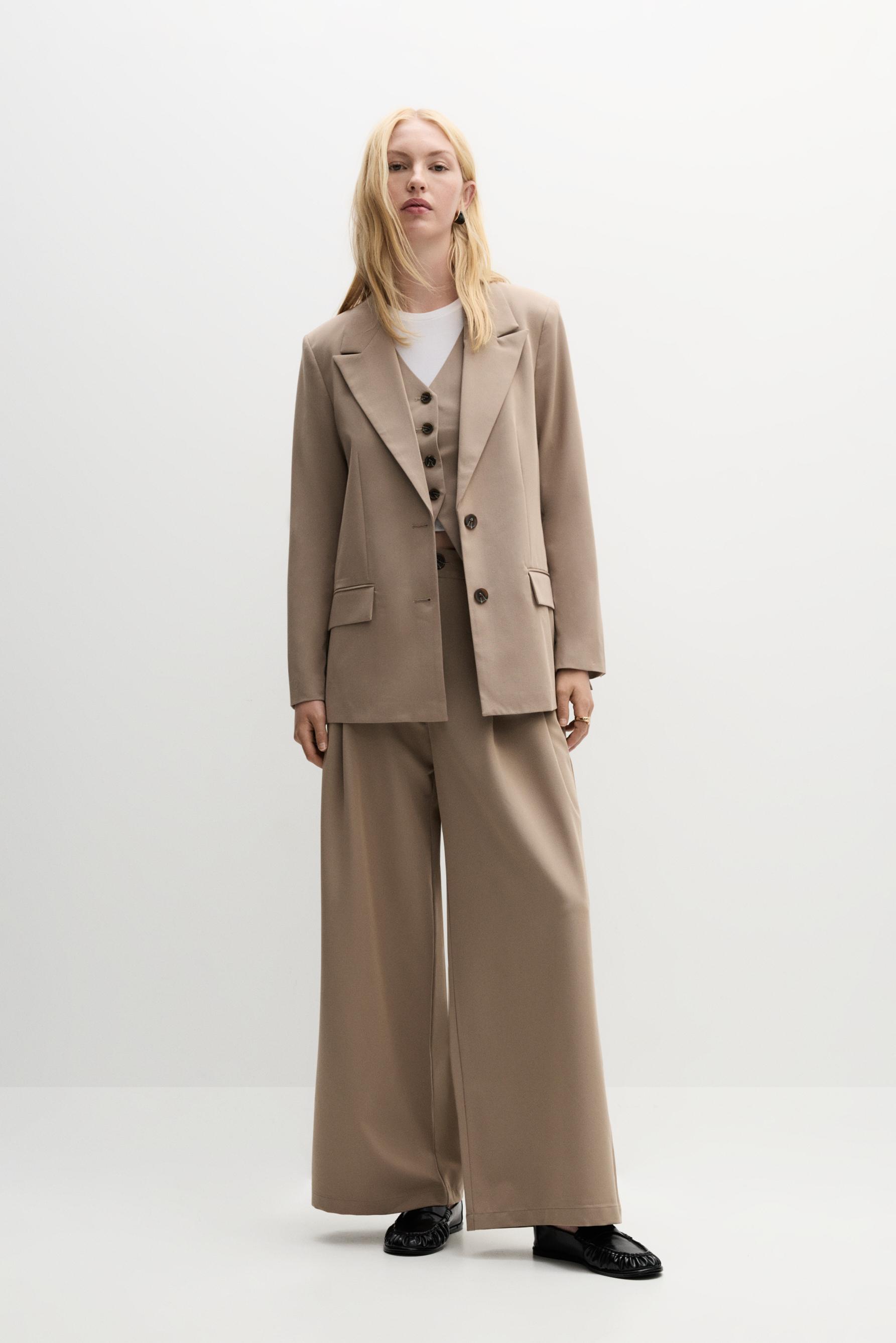 Pantalón pliegues vestir