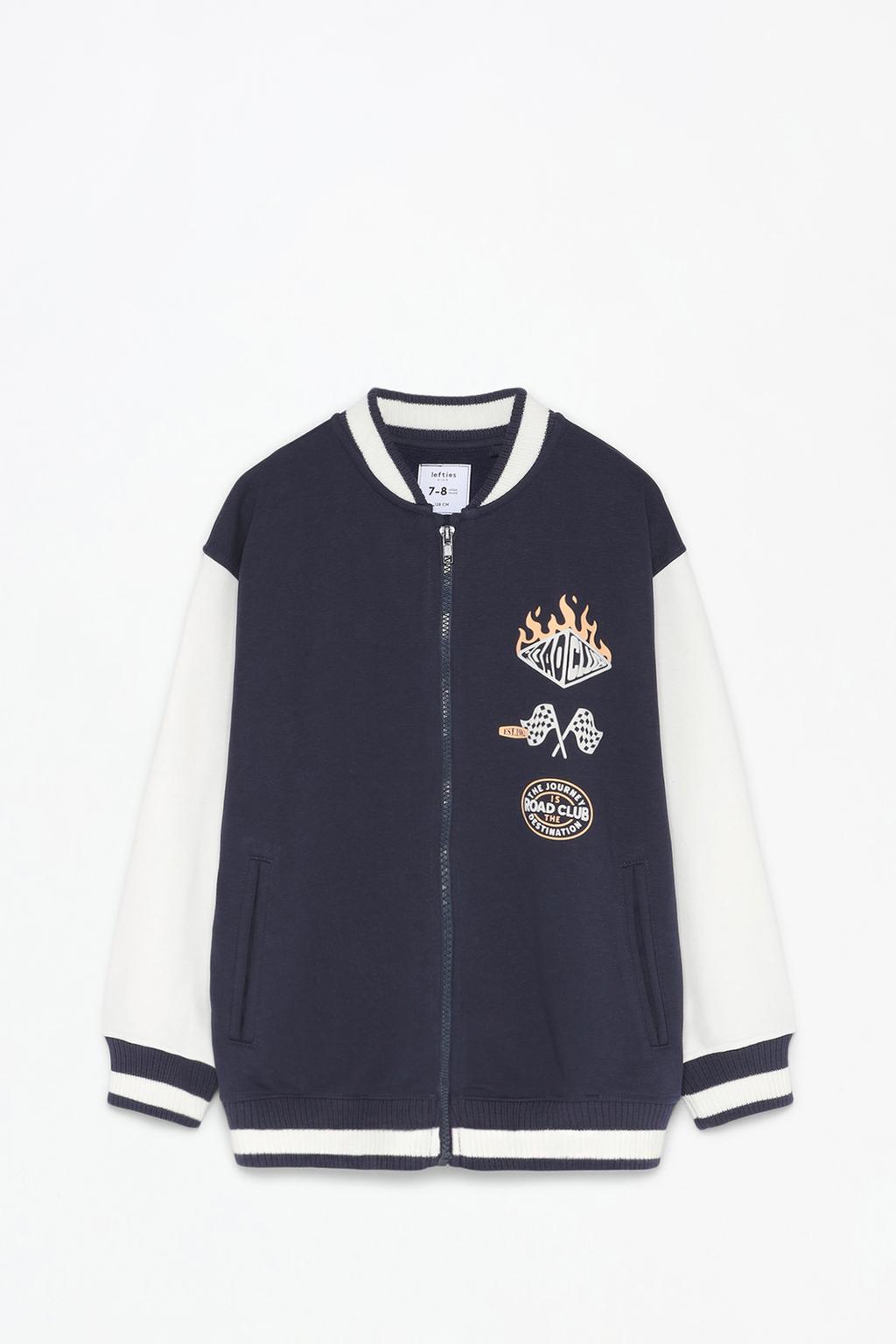 Bomber sweatshirt