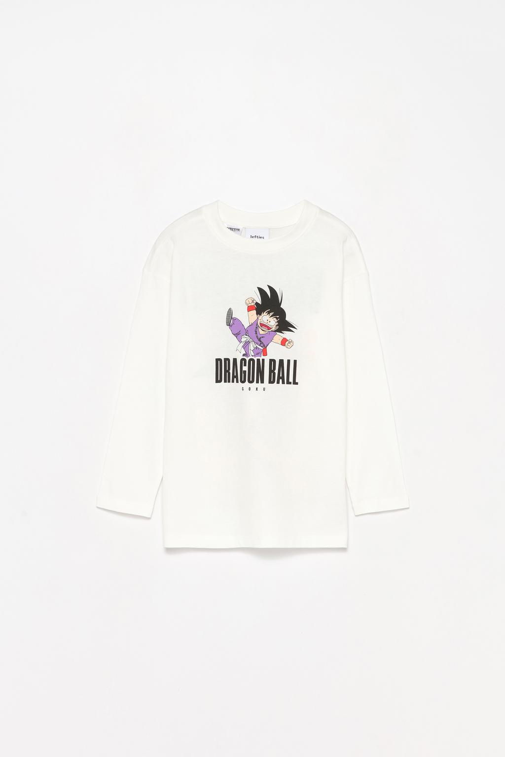 T-shirt with Goku Dragon Ball ©Bird Studio back maxi print