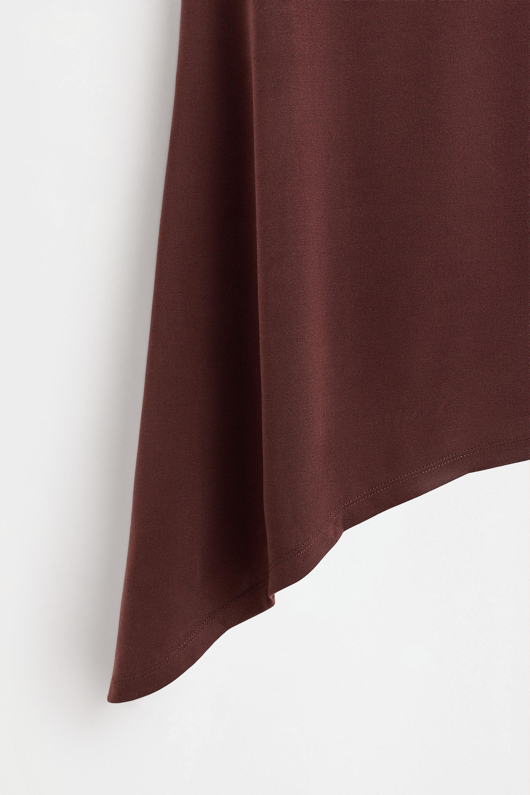 Asymmetrical dress — CHOCOLATE