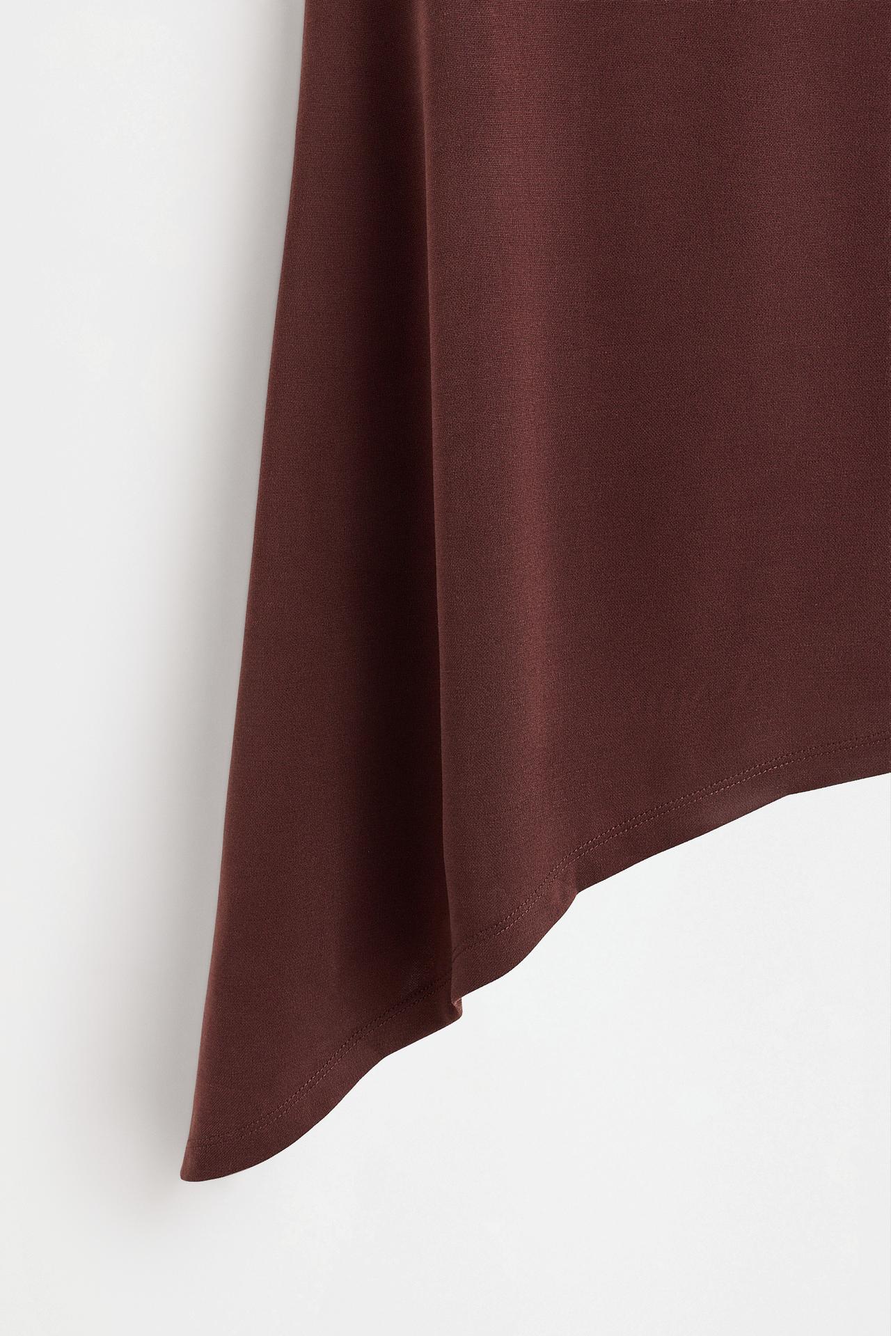 Asymmetrical dress — CHOCOLATE