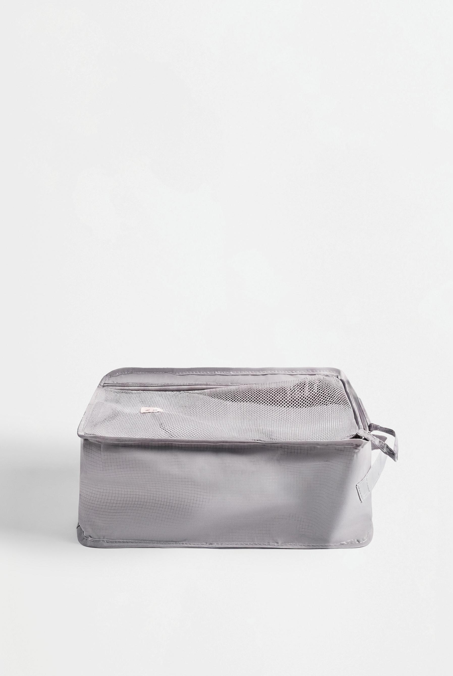 Travel shoe bag — PEARL GREY