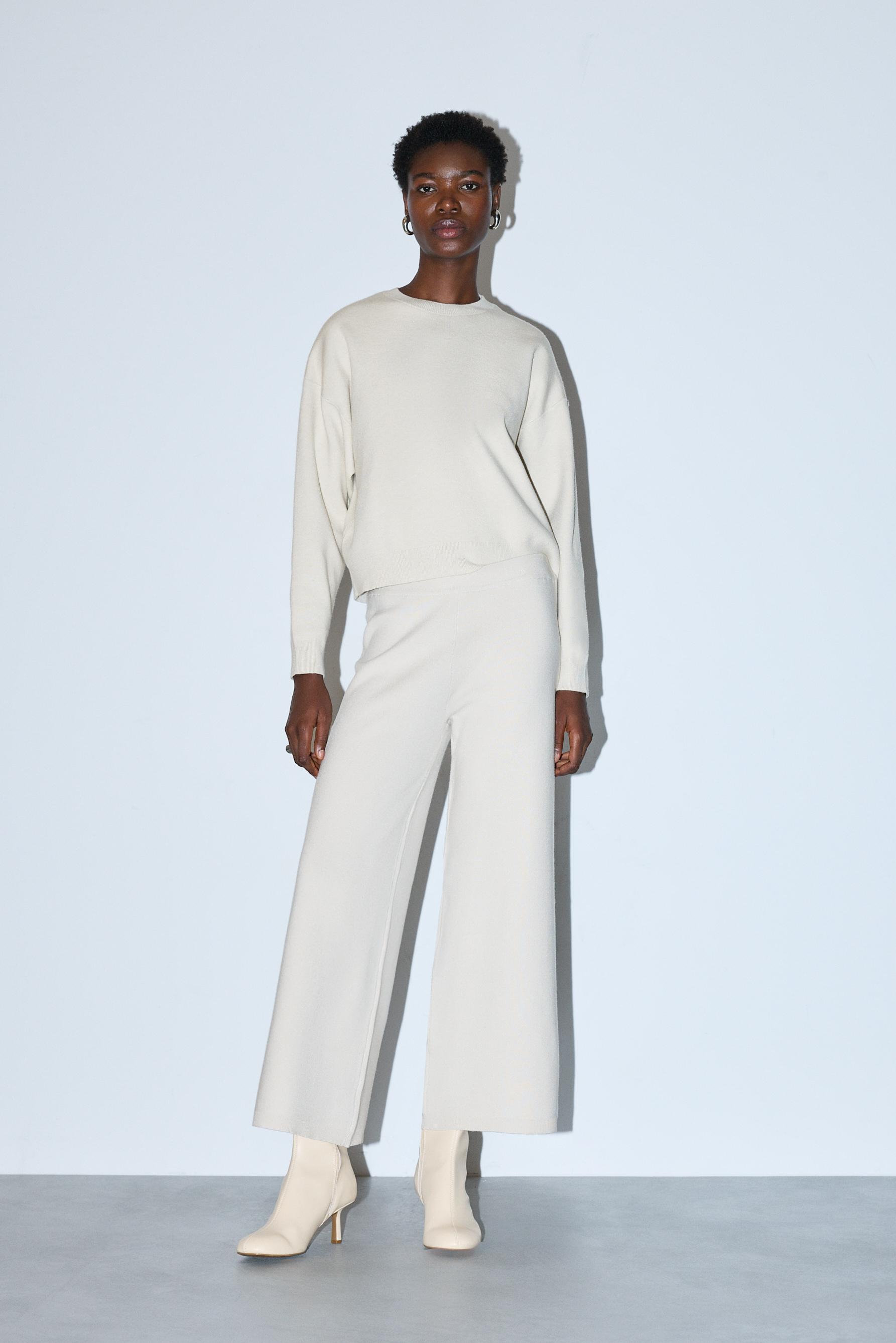 Pantalón punto fluido