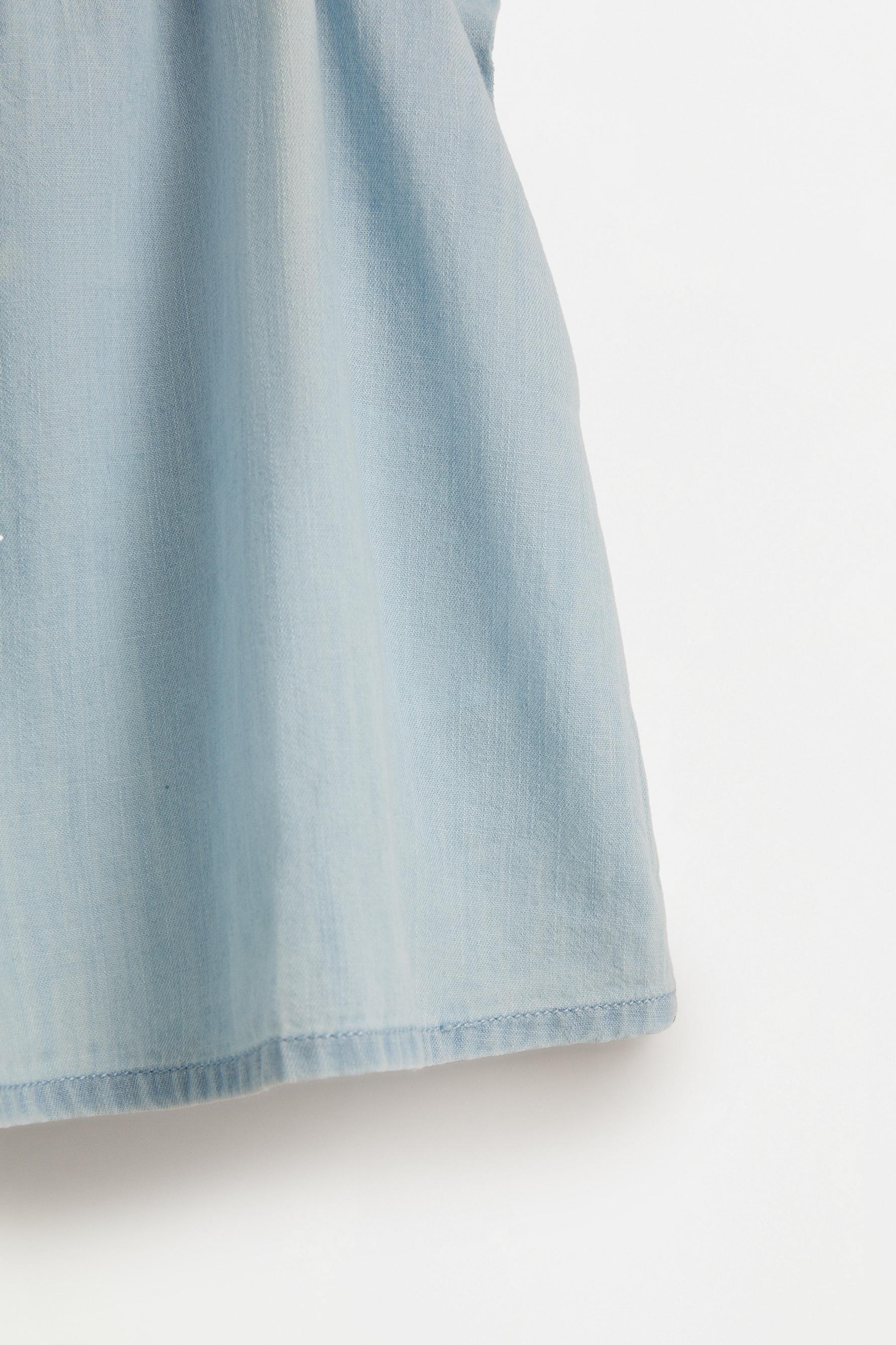 Lightweight denim tank — FADED BLUE