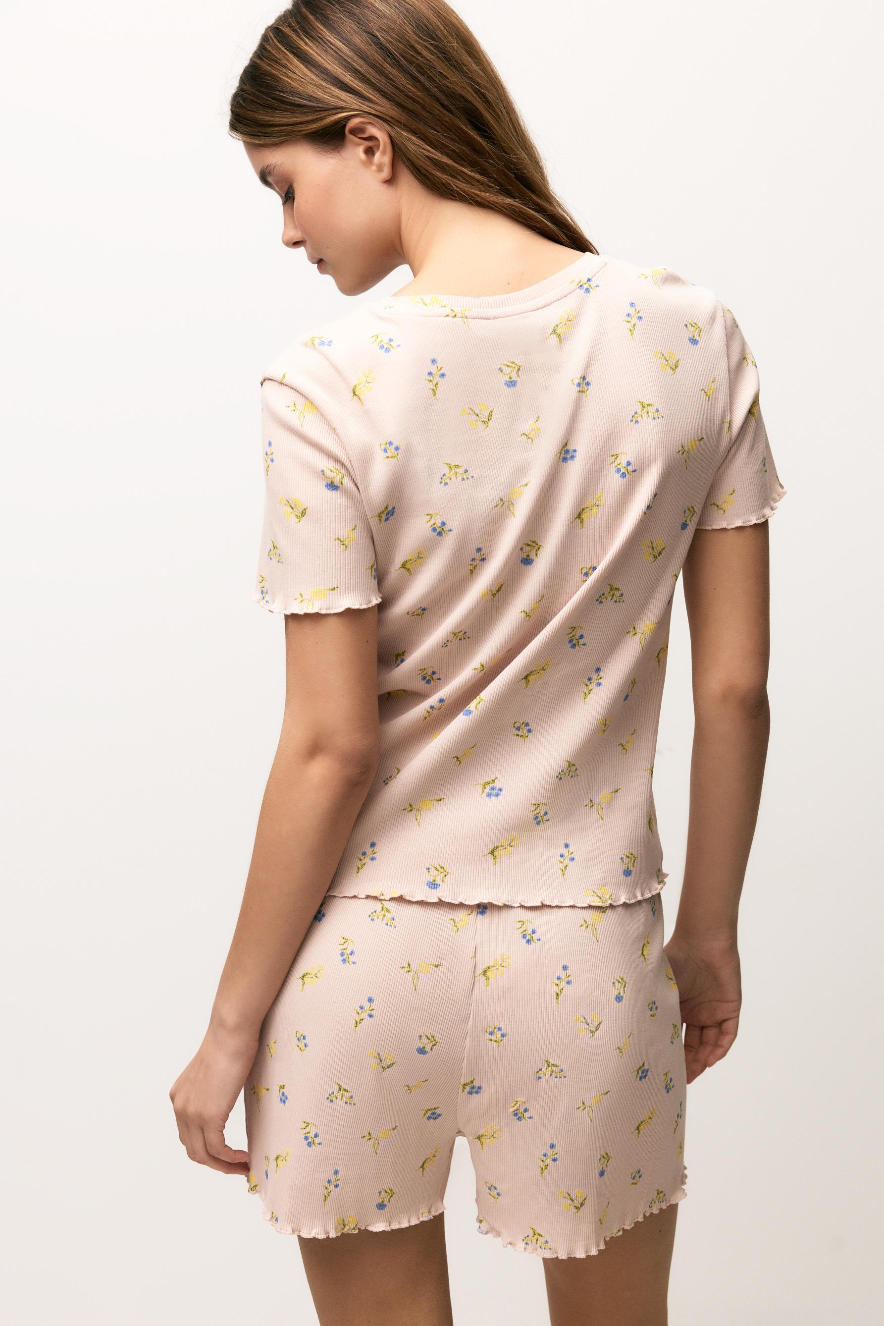 Short printed pyjamas — PINK