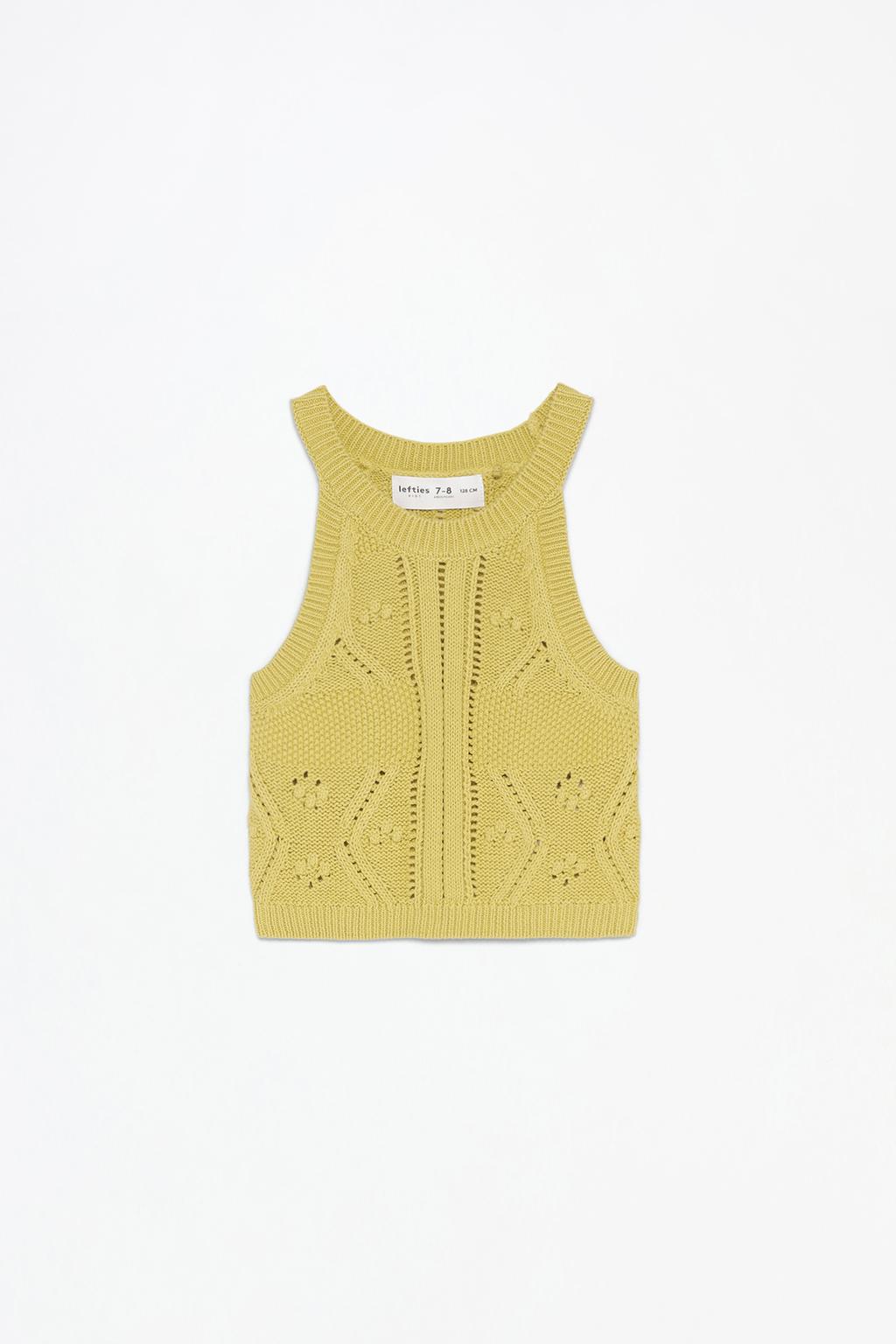 Crochet halter top