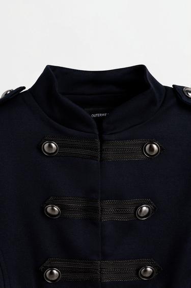 Fitted toggle jacket — NAVY 7