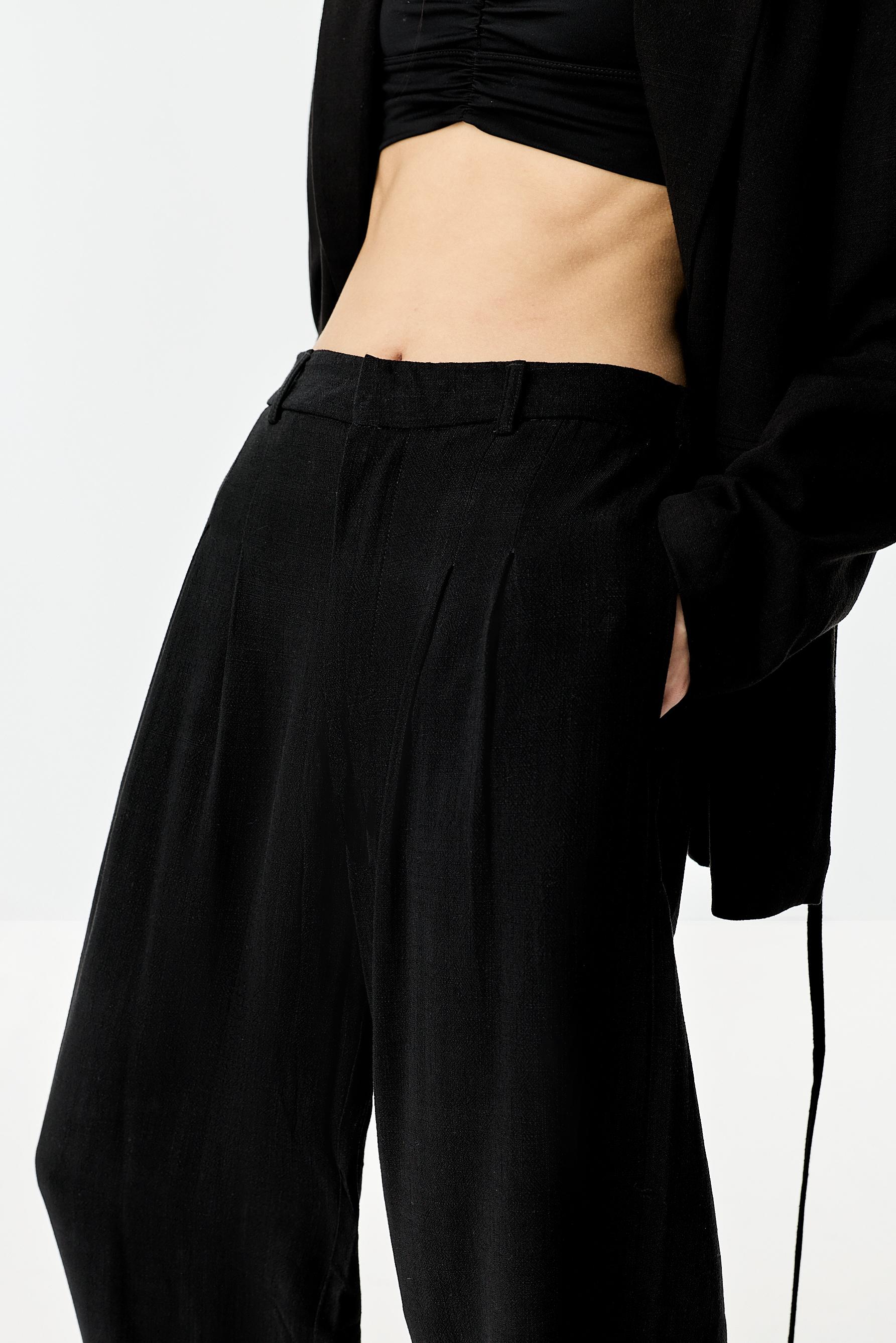 Rustic trousers — BLACK