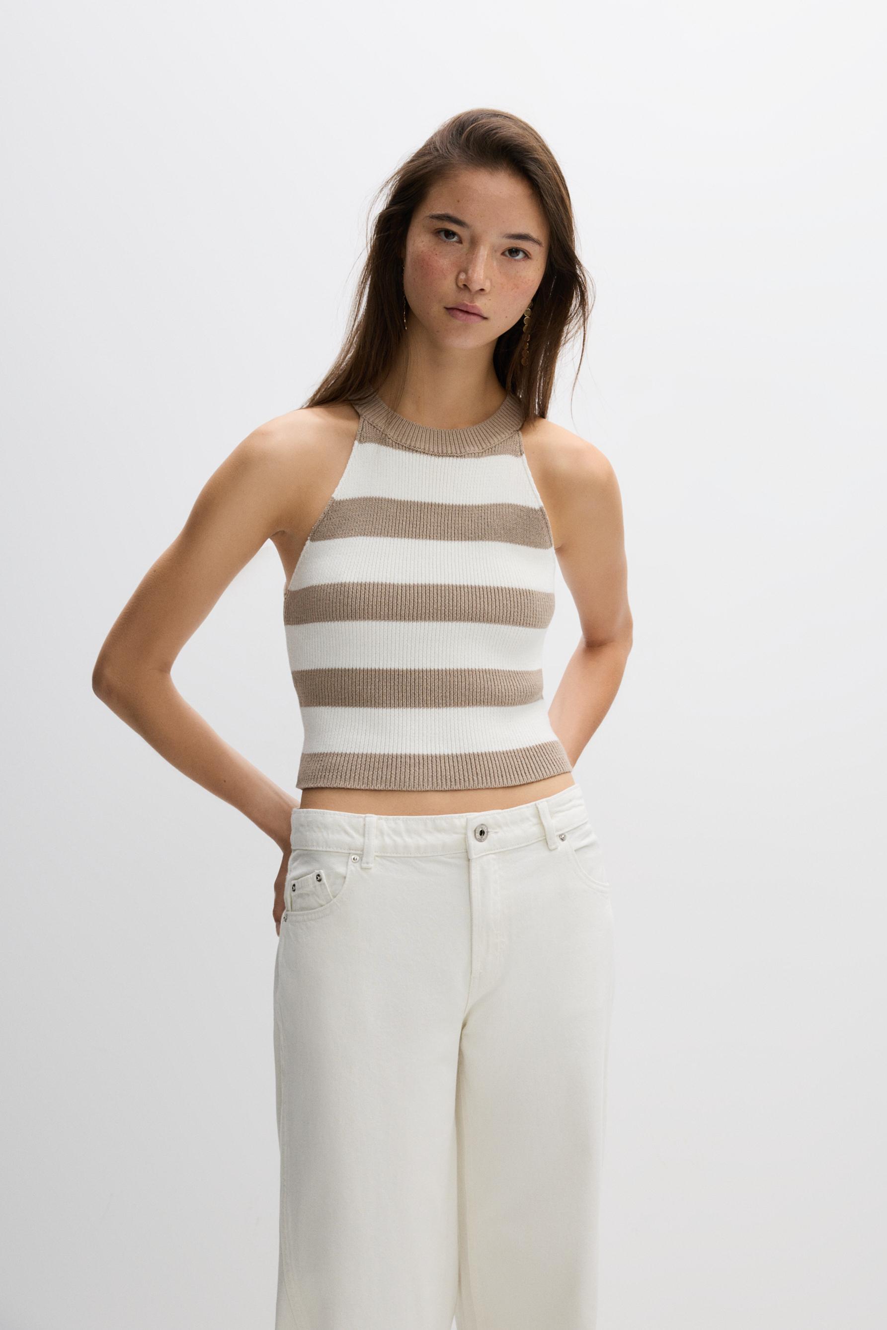 Top com decote halter