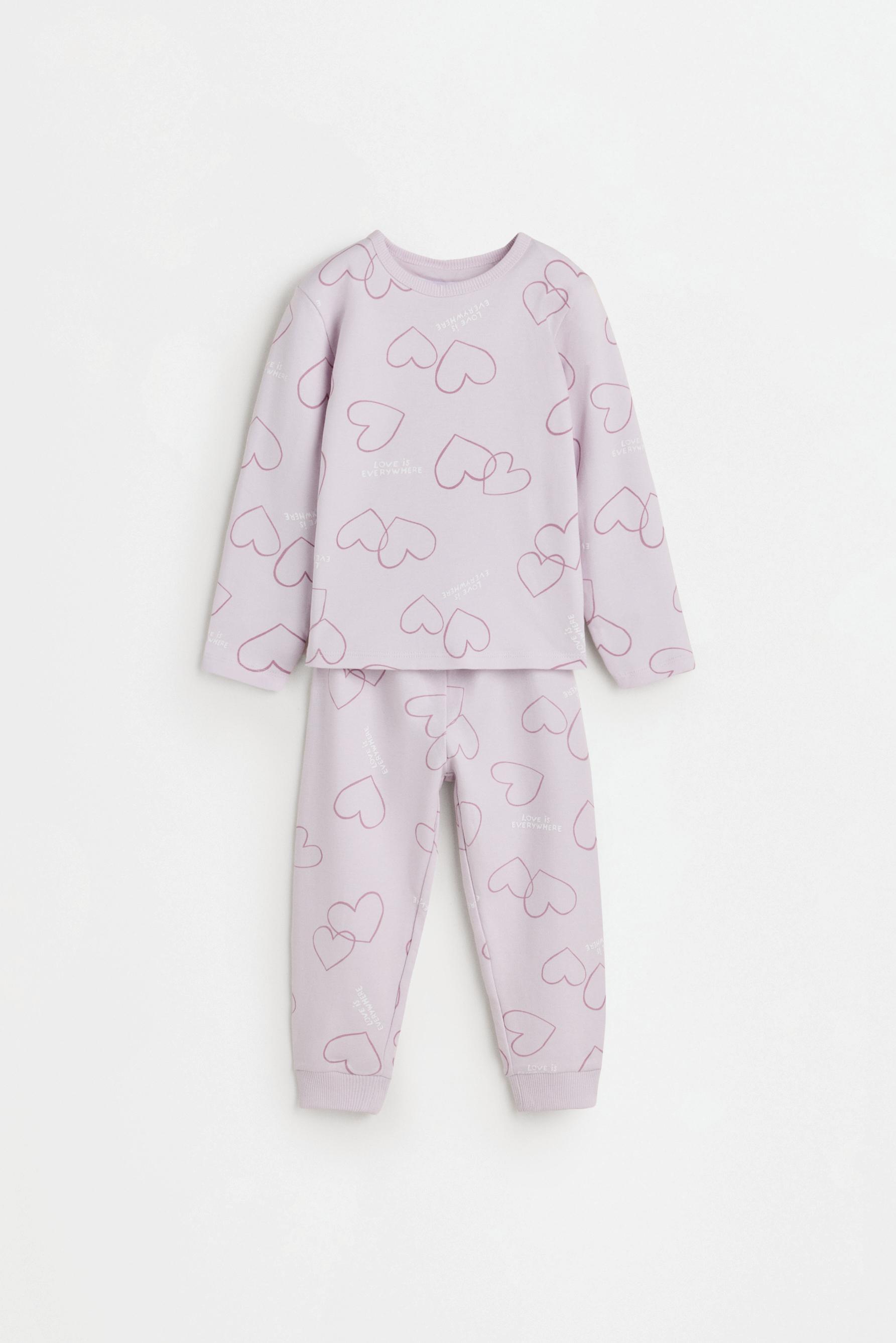 Pack of 2 printed pyjamas — PASTEL YELLOW