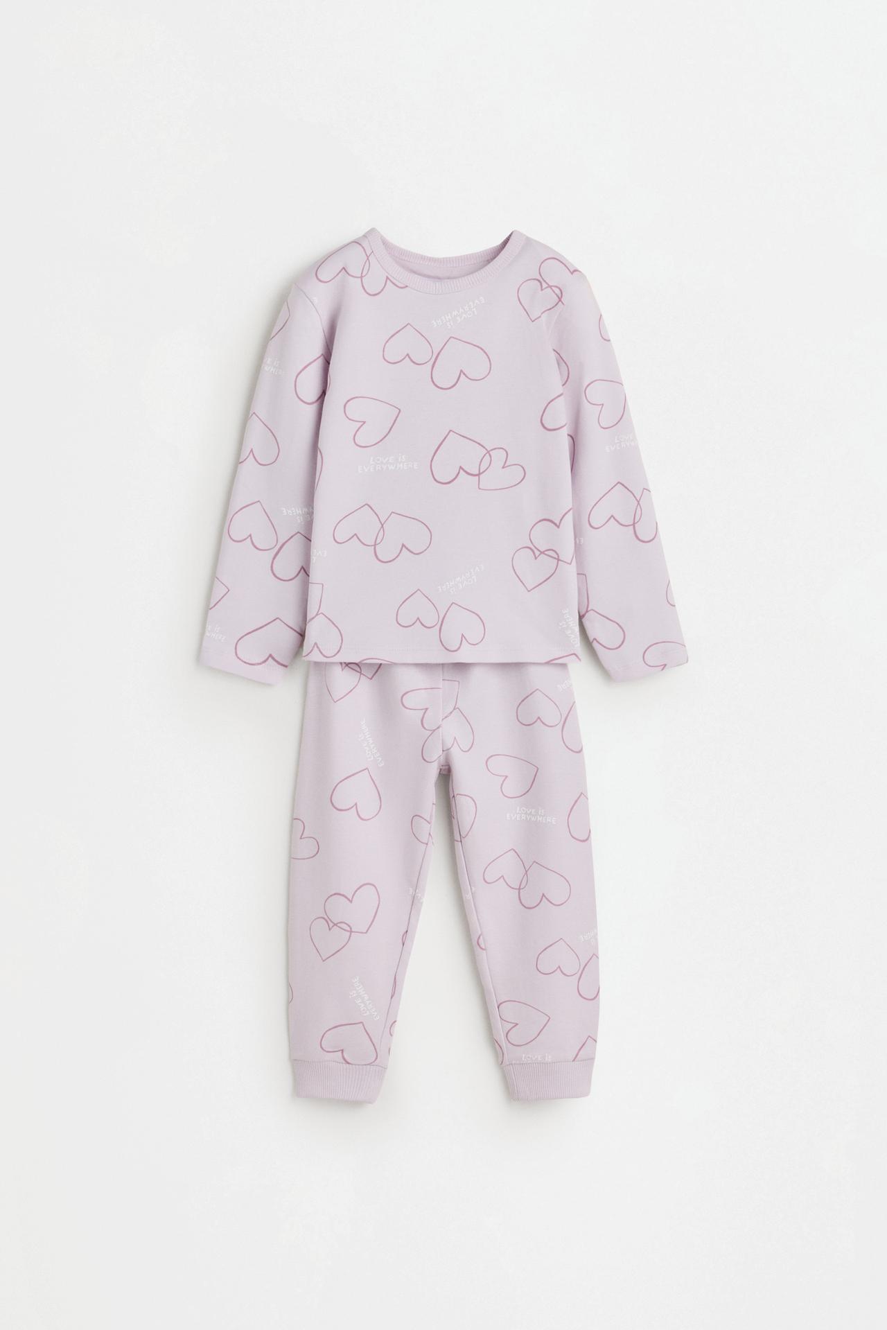 Pack of 2 printed pyjamas — PASTEL YELLOW