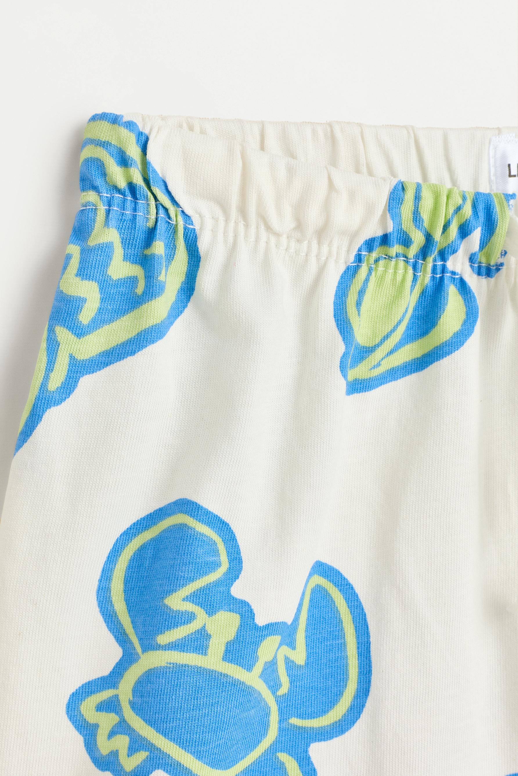 Short printed pyjamas — OFF WHITE