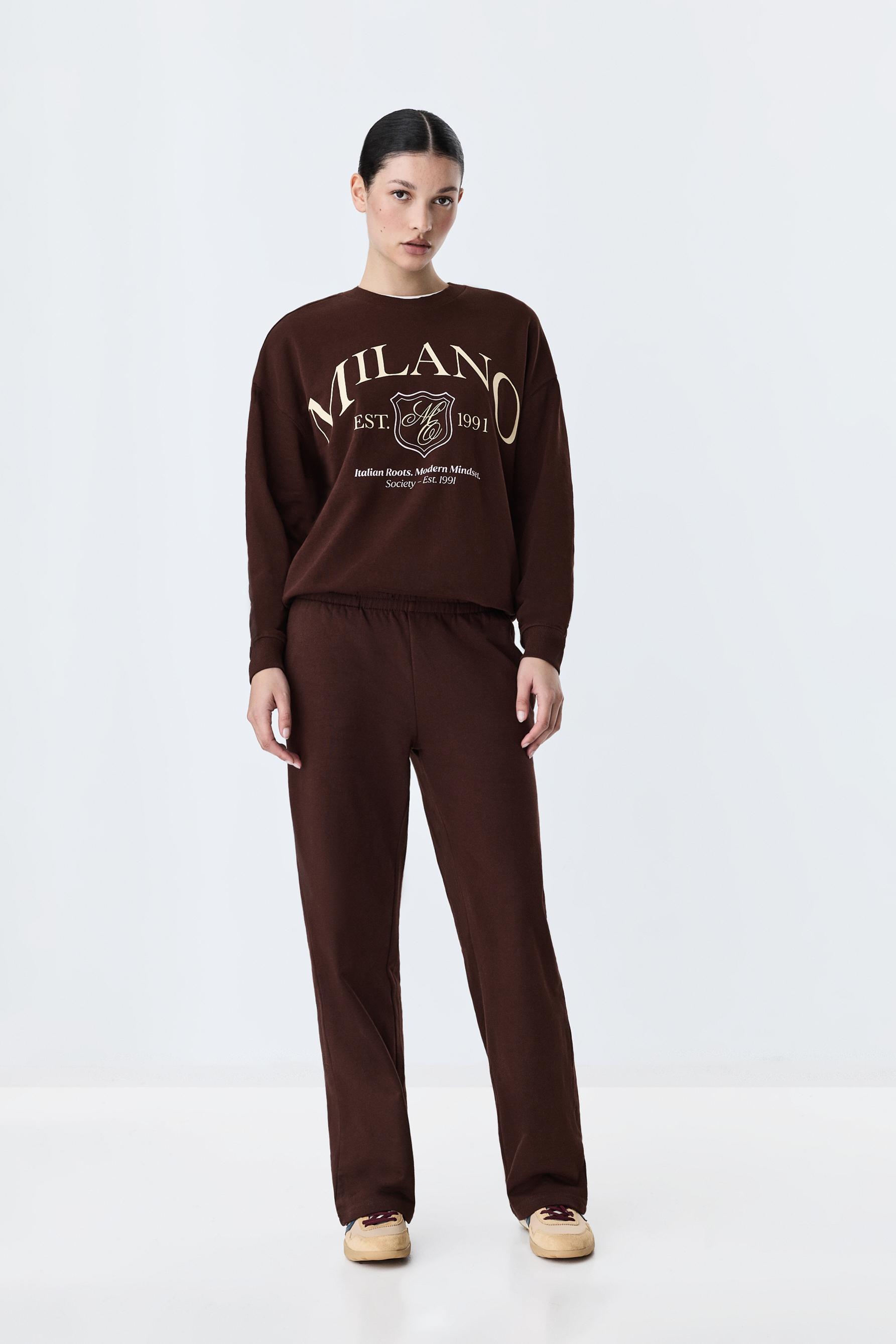 Pantalón chándal straight