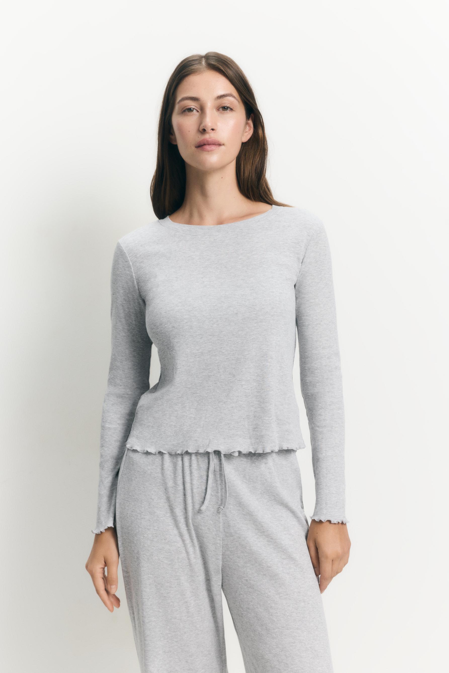 Camiseta pijama manga larga