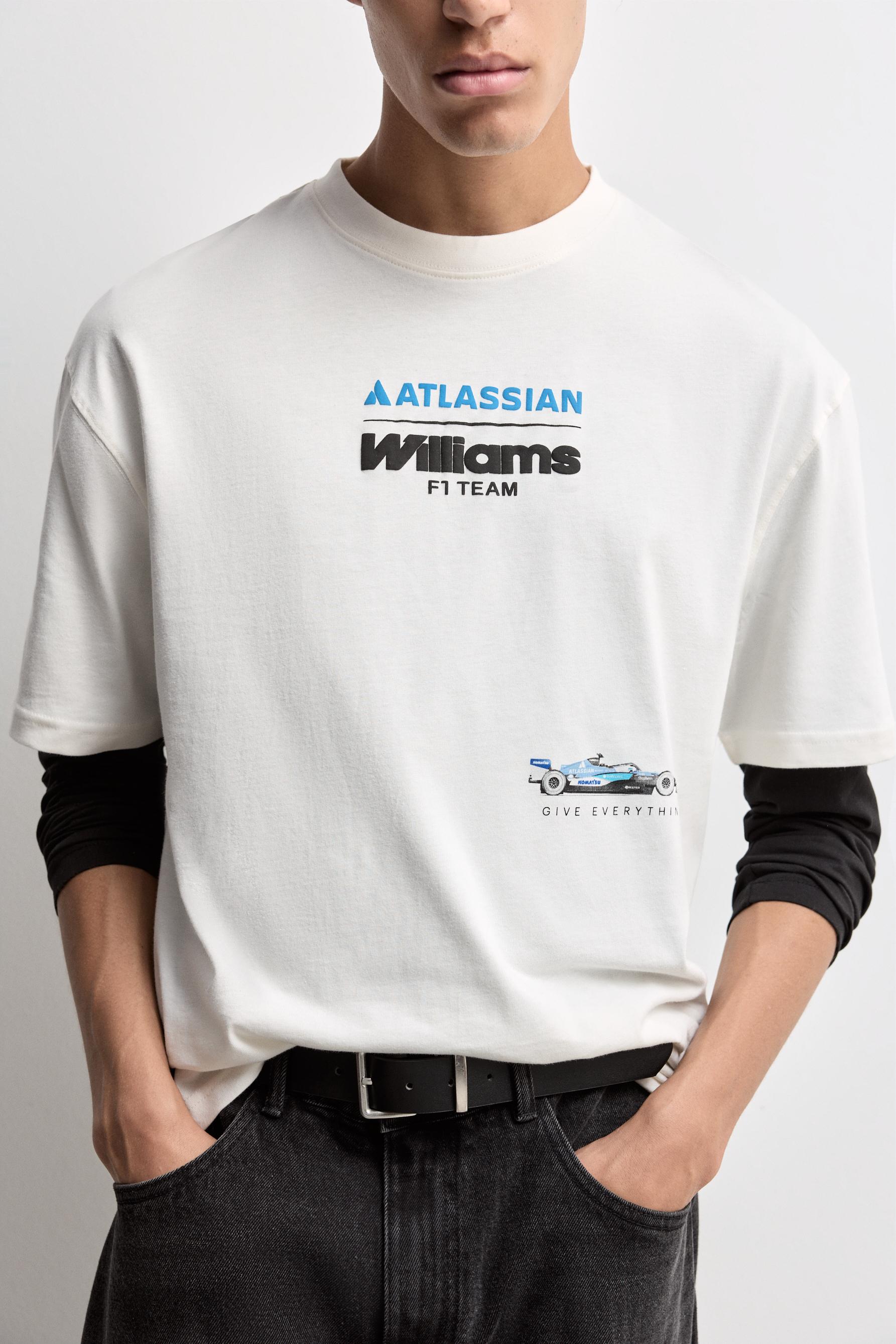 ©2026 Williams print T-shirt — OFF WHITE