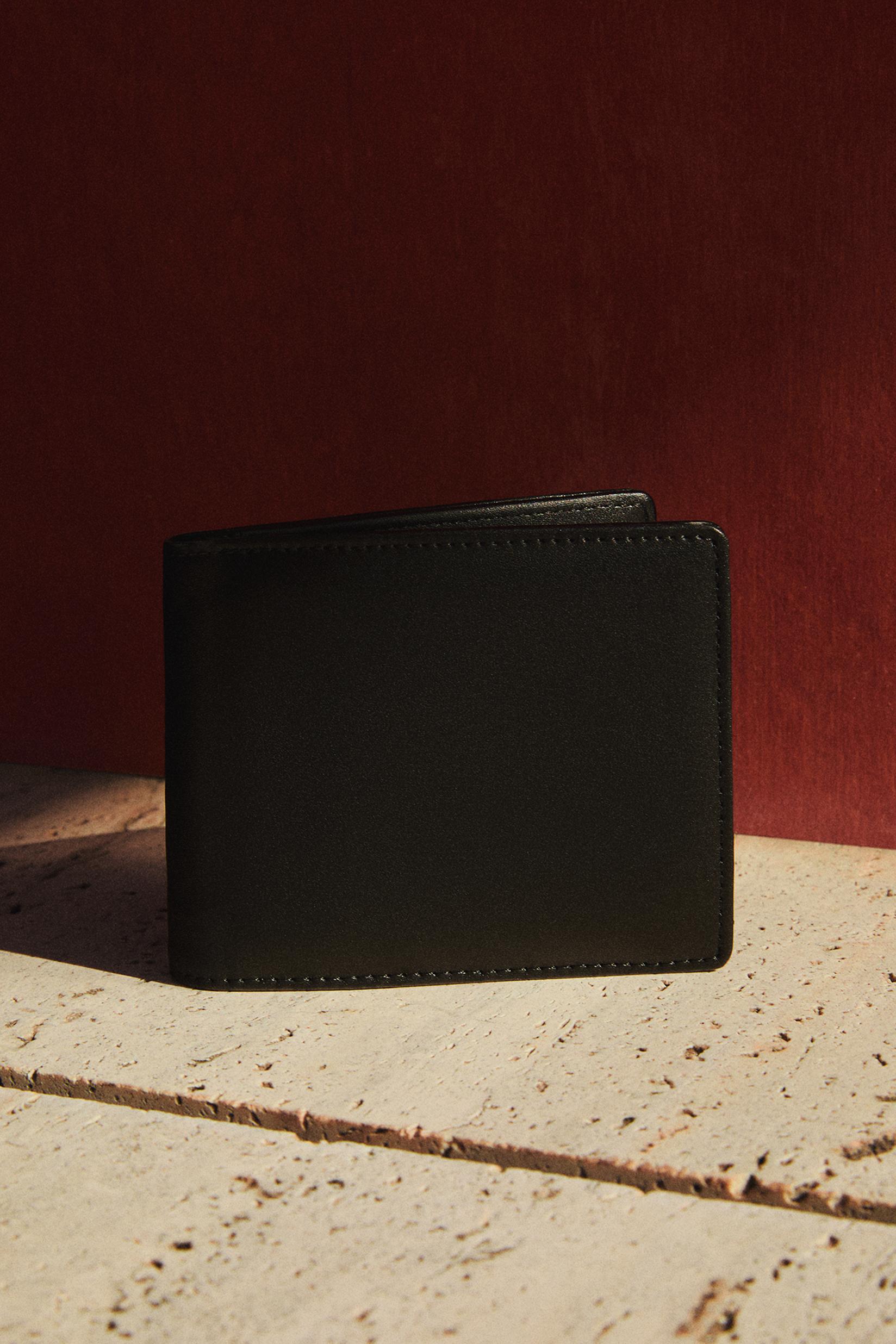 Coin purse wallet — BLACK