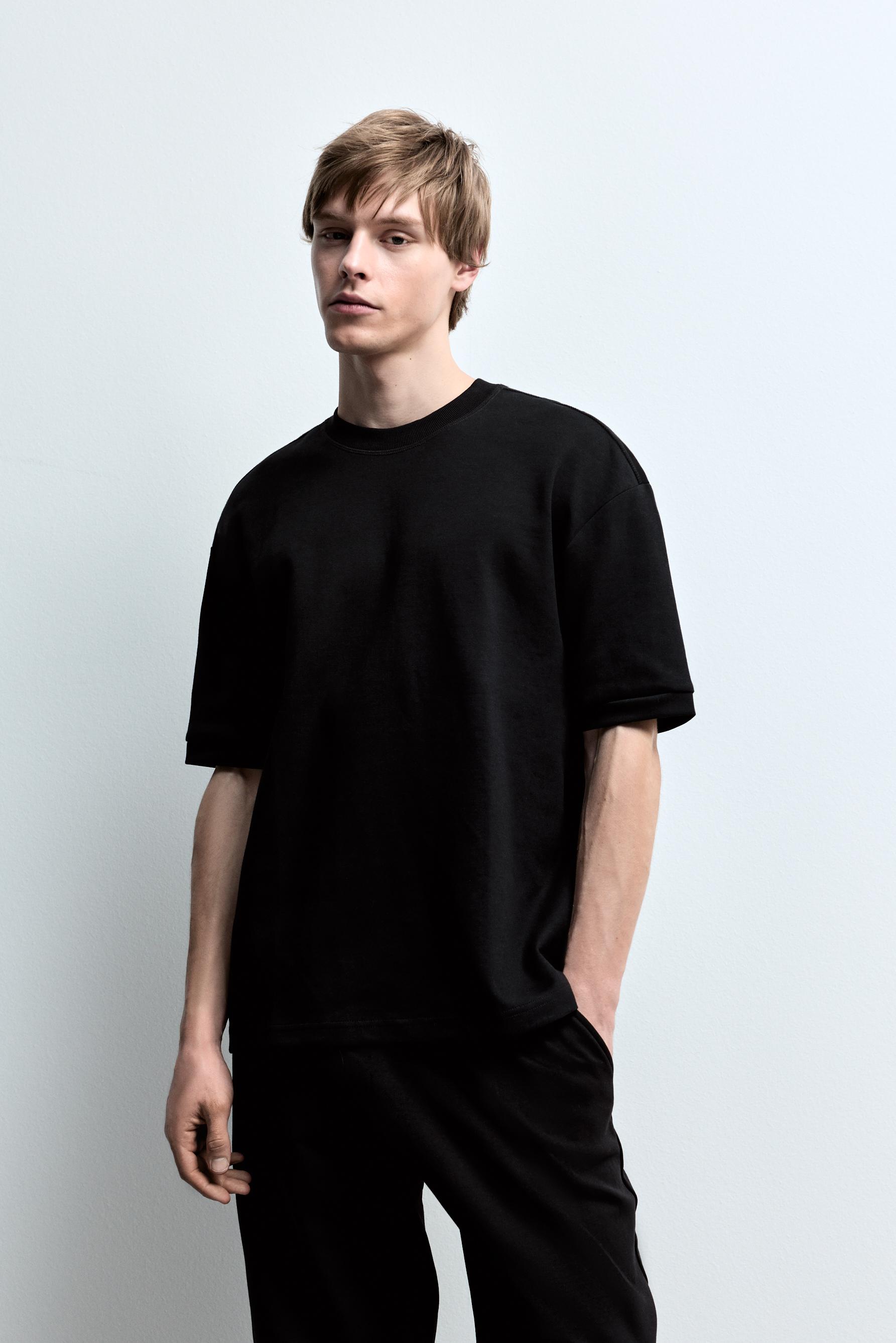 Camiseta heavy interlock