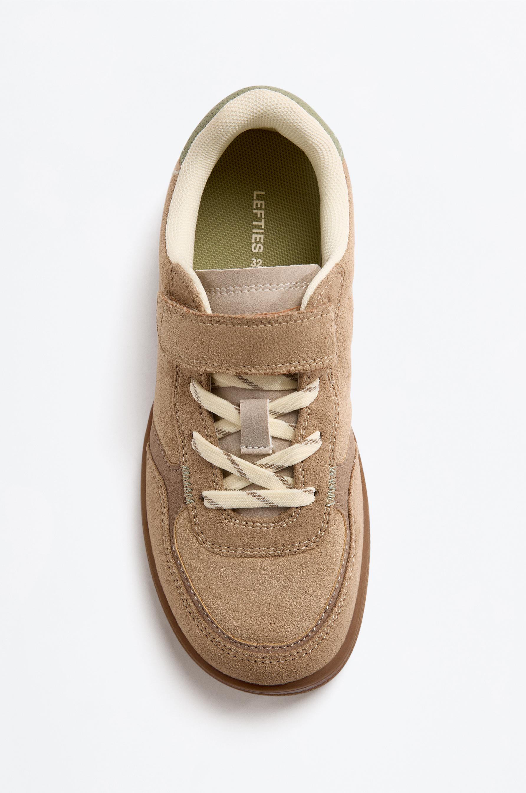 Combined sneaker — BROWNISH TONE