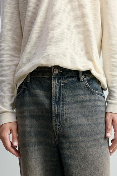 Baggy jeans — FADED PETROL BLUE 3