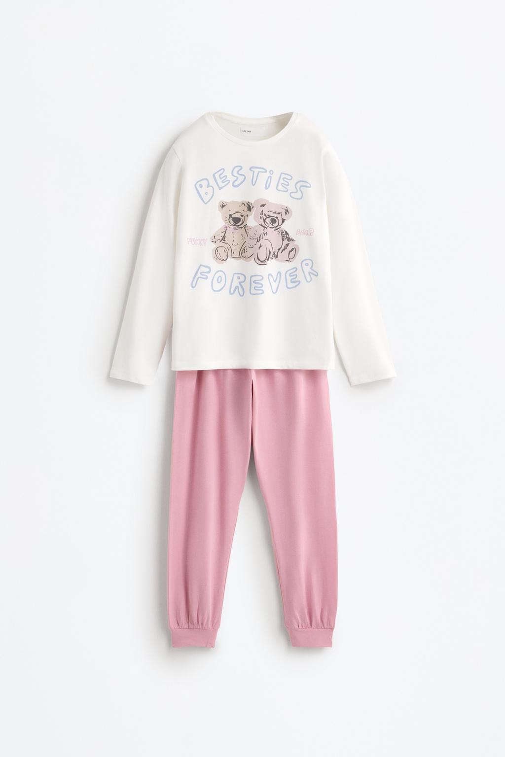 Long printed pyjamas