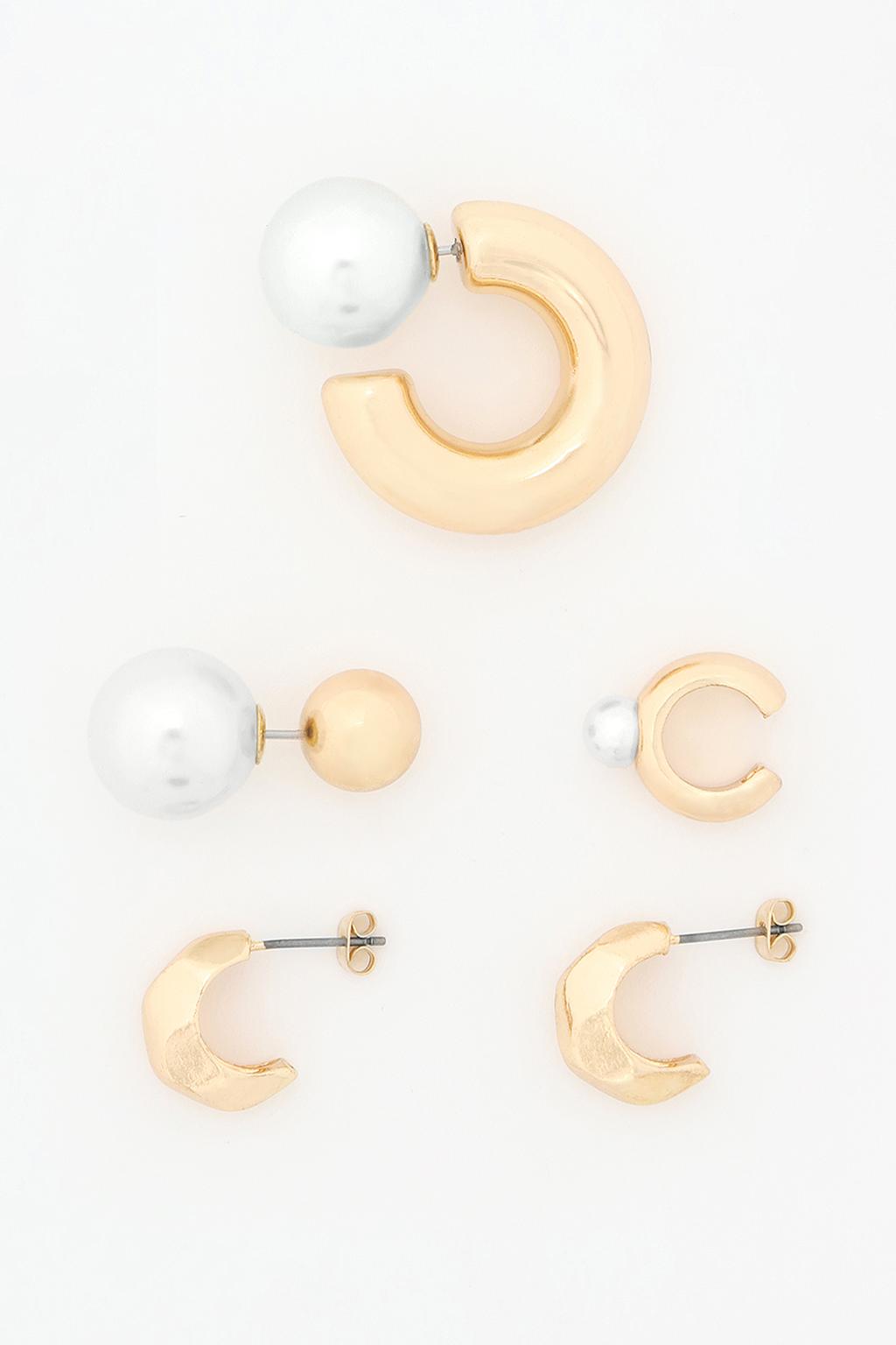 5-pack of individual earrings