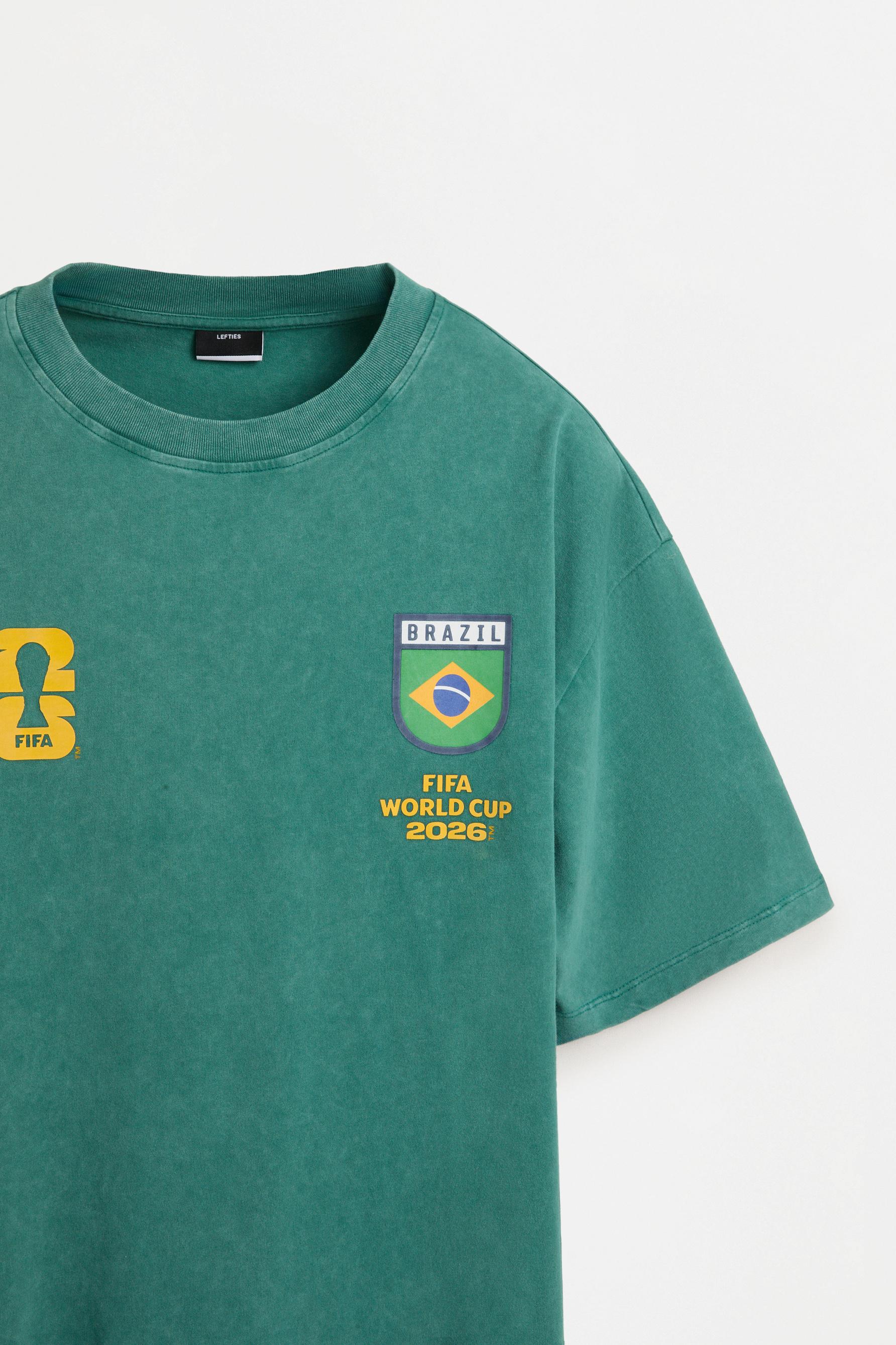 Men's | Brazil FIFA World Cup TM 2026 Official Licensed Product T-Shirt — GREEN