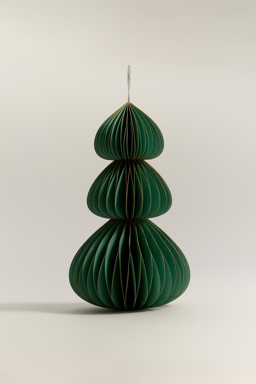 Gabonetako zuhaitz apaingarria, 20 cm