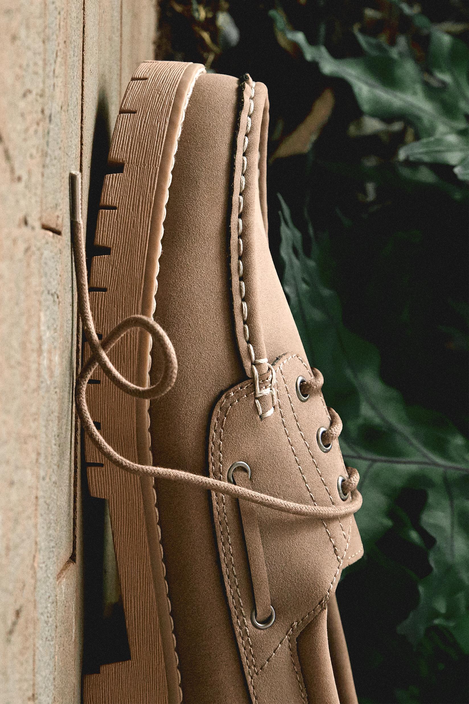 Boat shoe — BEIGE