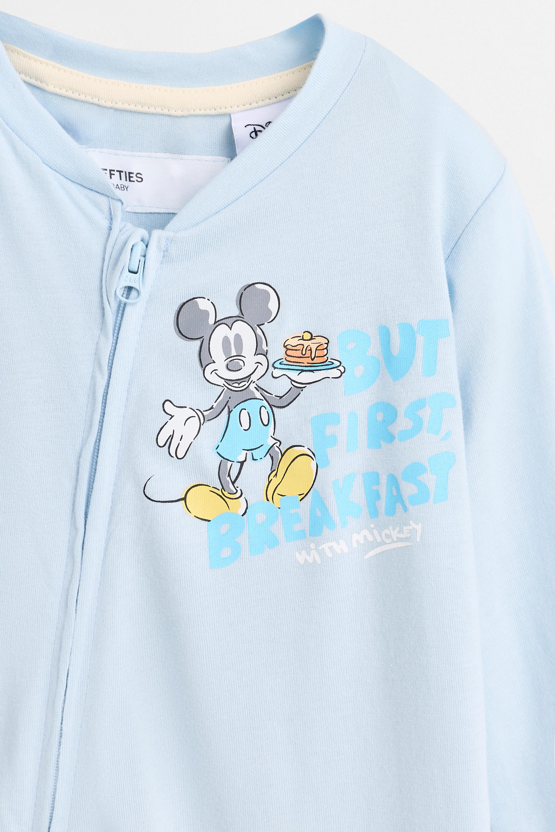 Pack of 2 Mickey Mouse ©Disney sleepsuits — SKY BLUE