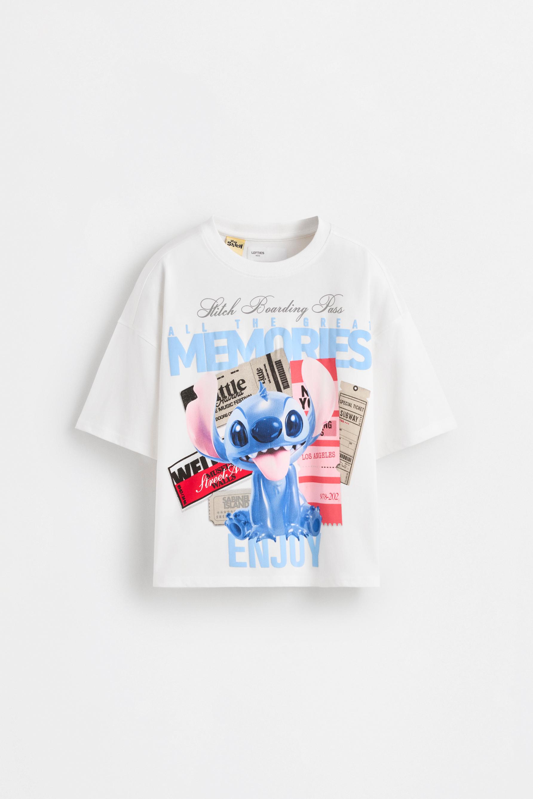 Stitch ©Disney memories T-shirt — OFF WHITE