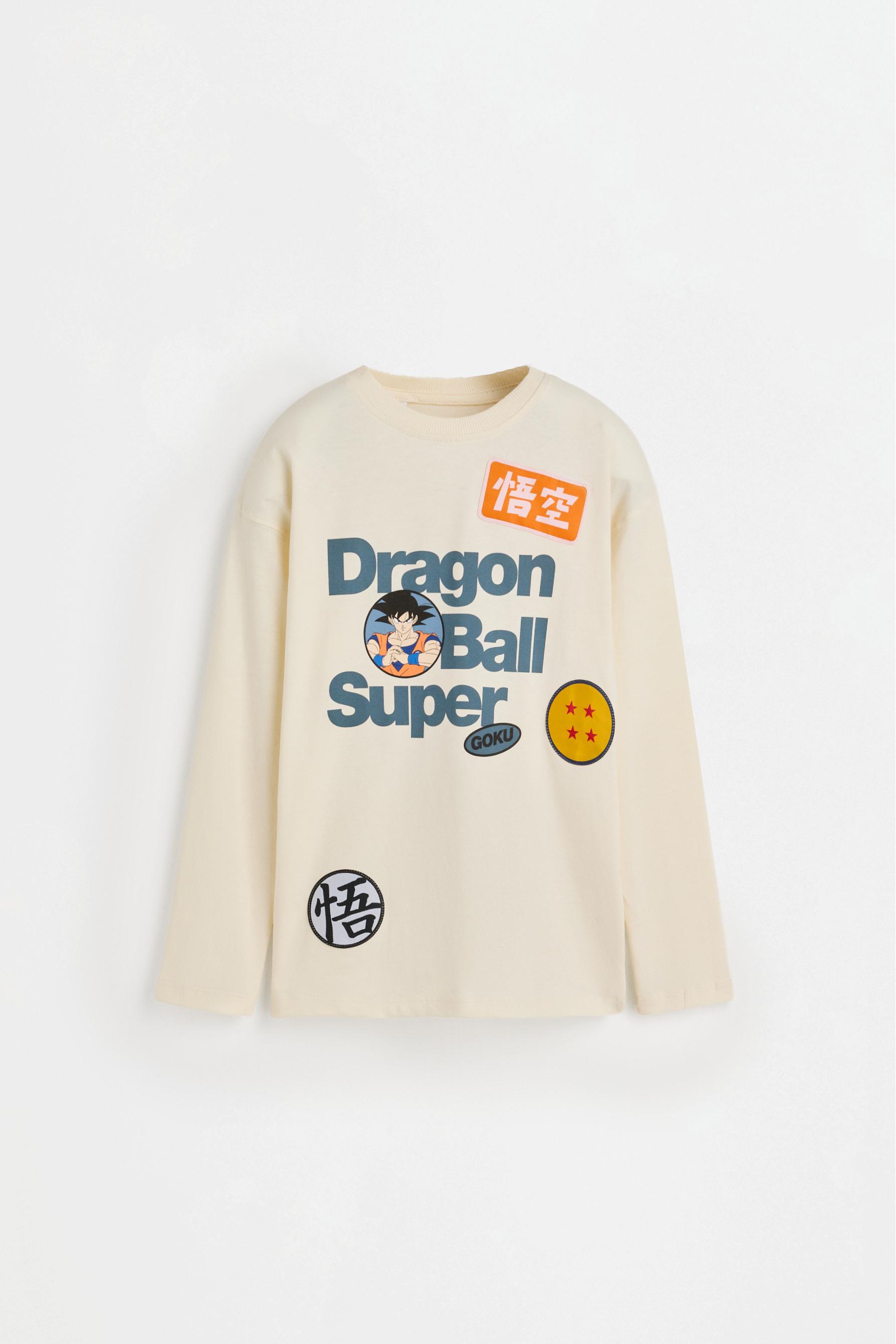 Goku Dragon Ball ©Bird Studio patch T-shirt — OFF WHITE