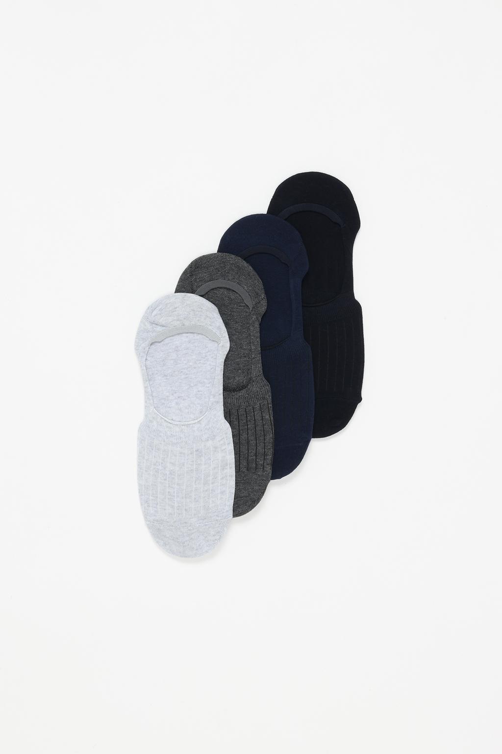 4-pack of no-show socks