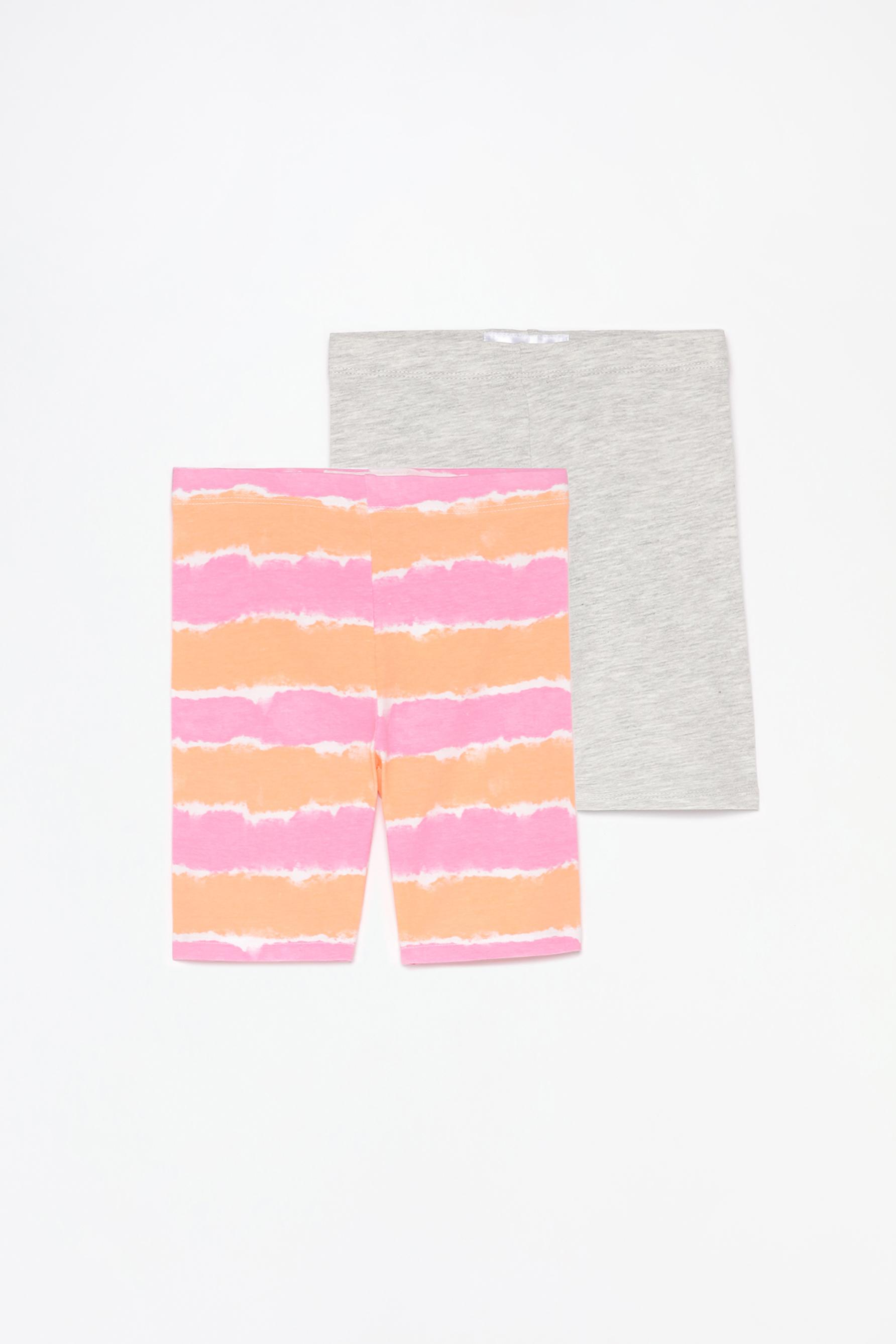 Pack 2 leggings ciclistas combinados