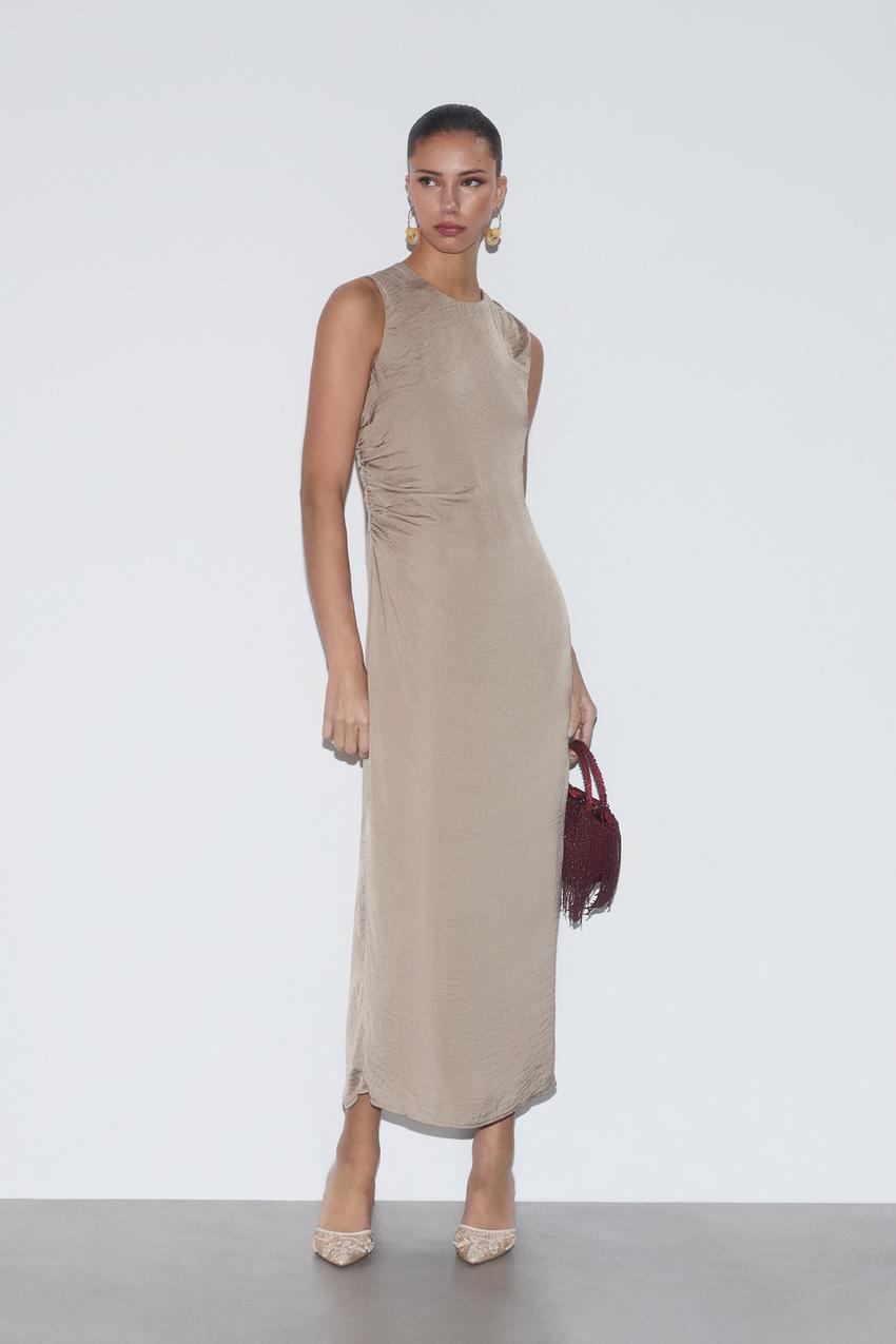 sachin and babi light blue dress What to Wear under A High Slit Dress