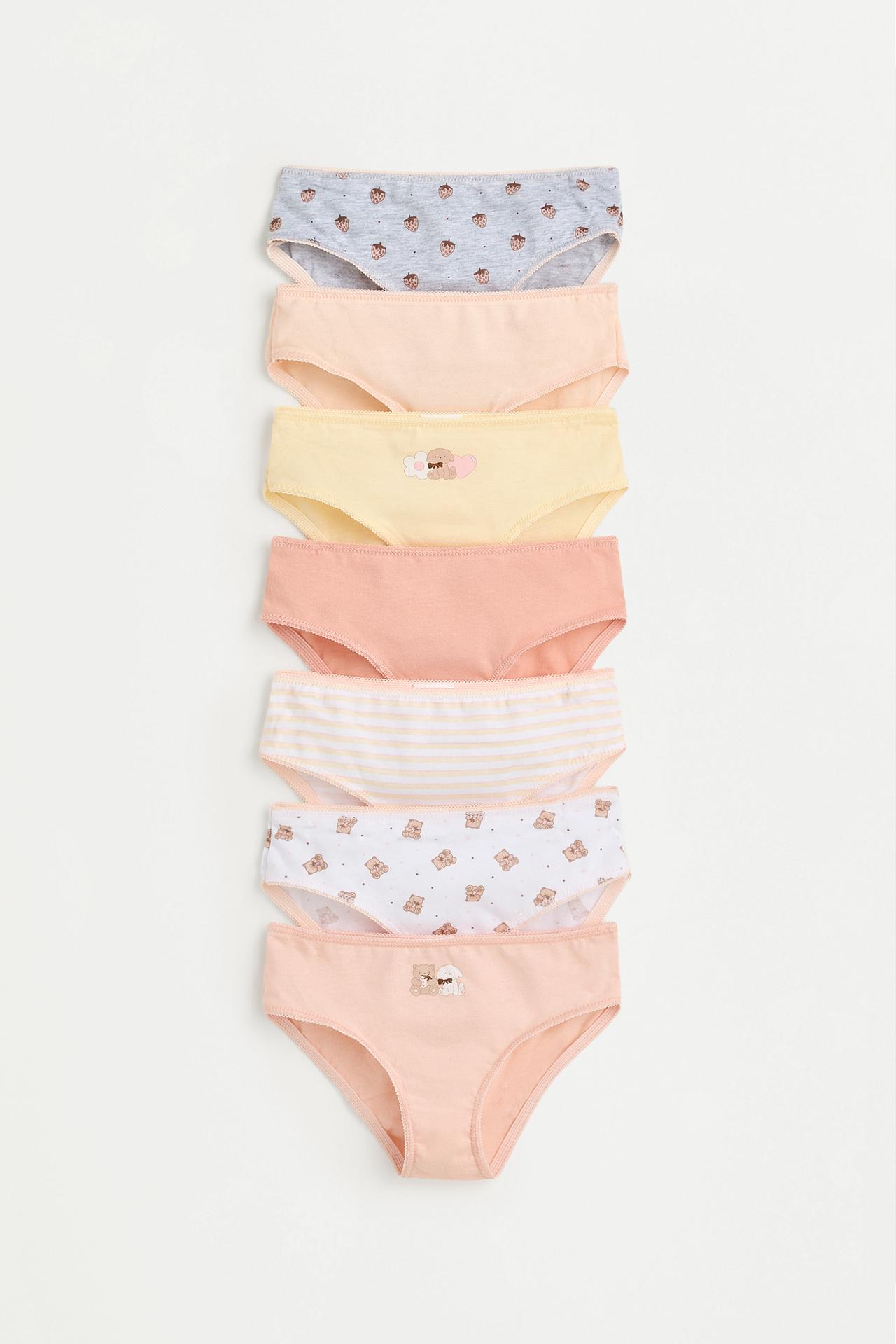 7-Pack Mixed Classic Briefs — TAN