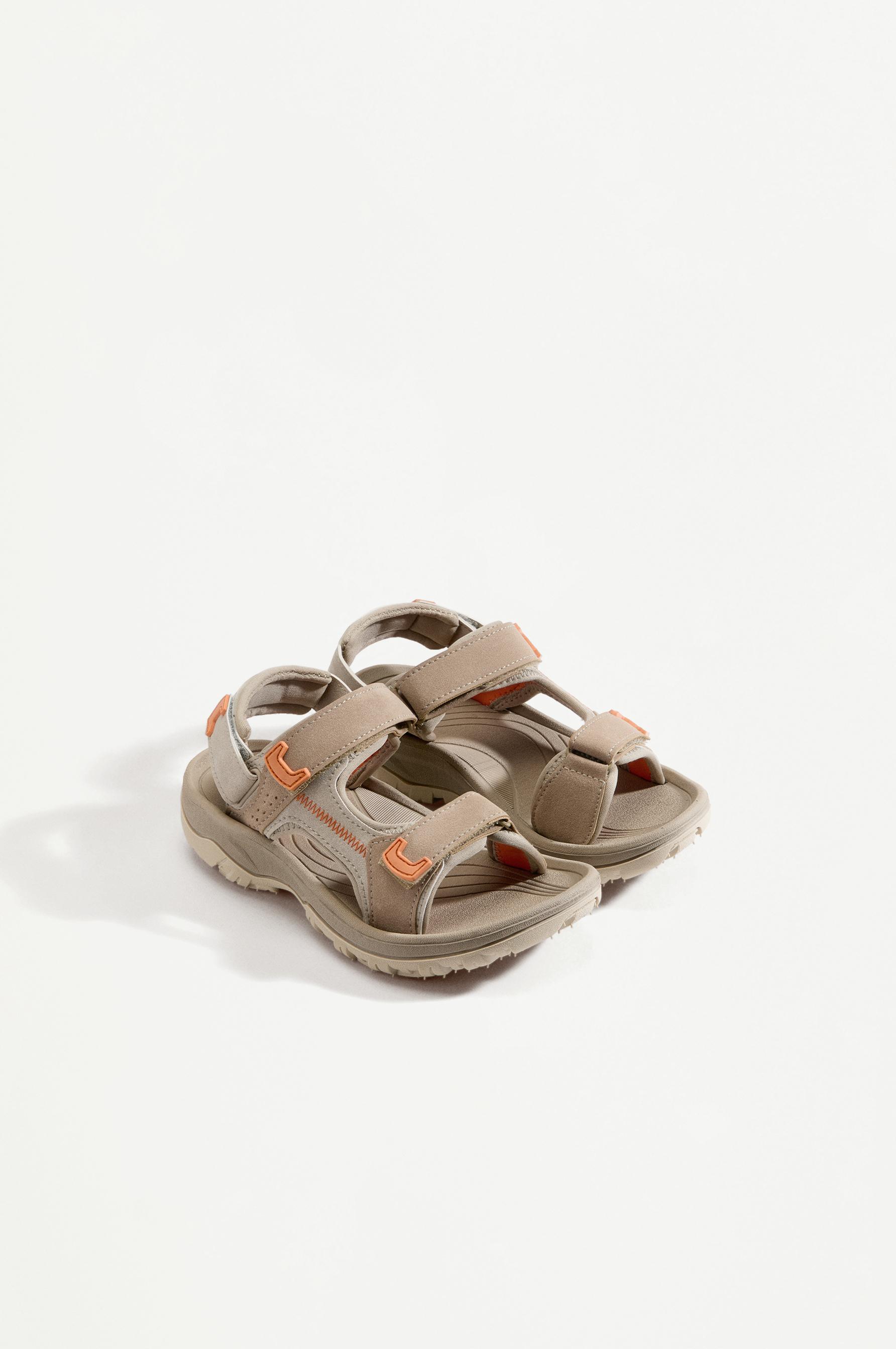 Boy's adventure sandals — EARTH BROWN
