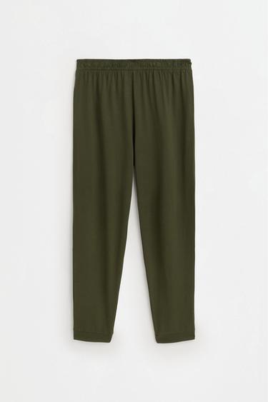Long printed pajamas — SAND 8