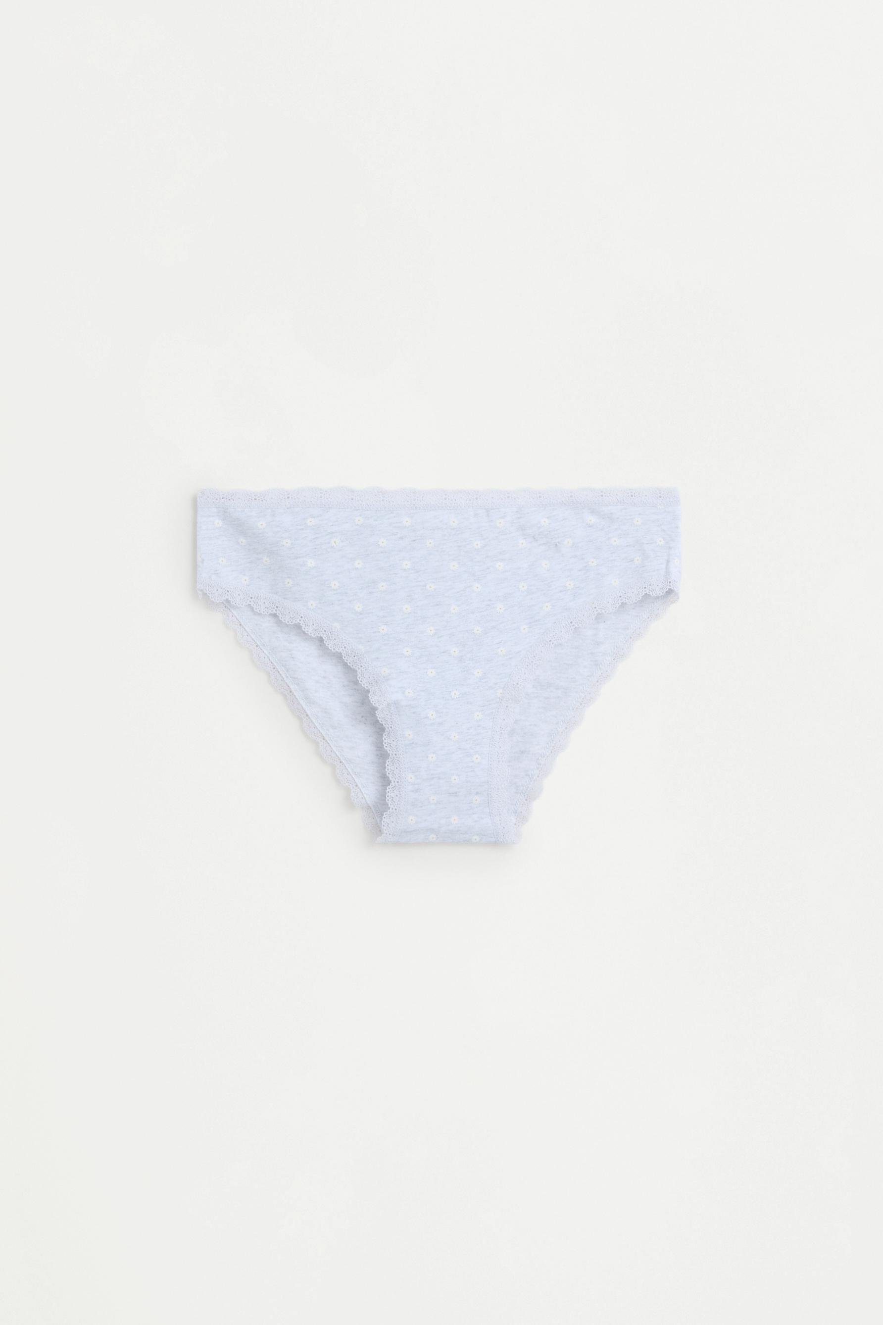 Printed Classic Briefs (3-Pack) — ECRU/YELLOW