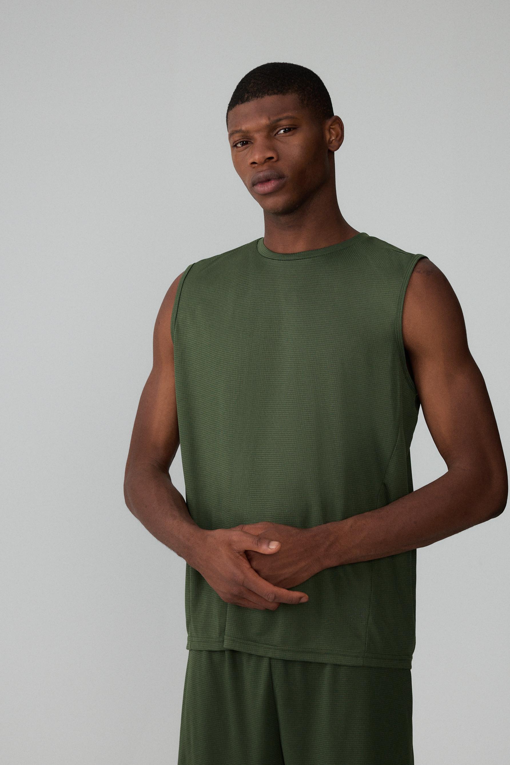 Camiseta deportiva sin mangas