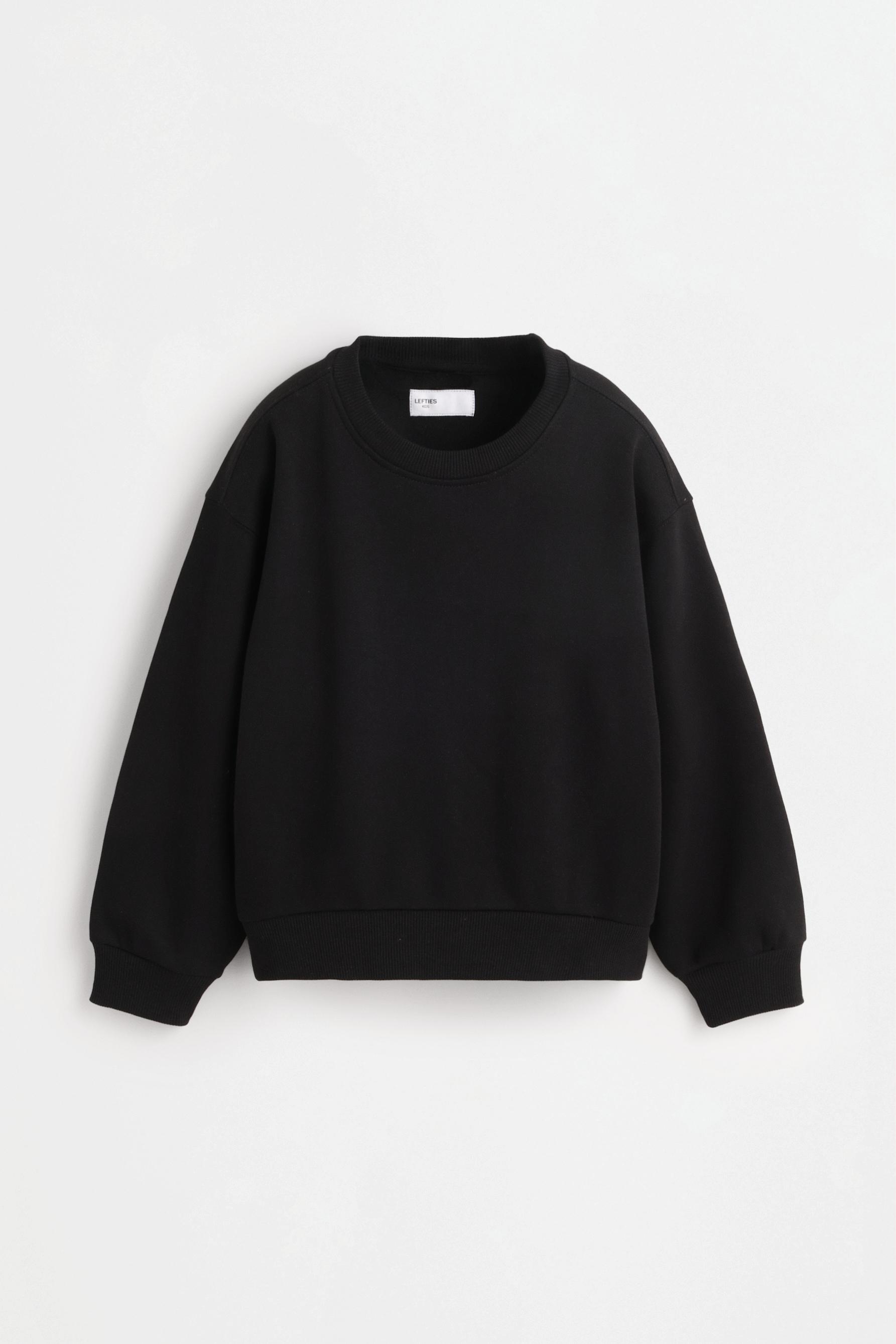 Pack of 2 plush sweatshirts — BLACK