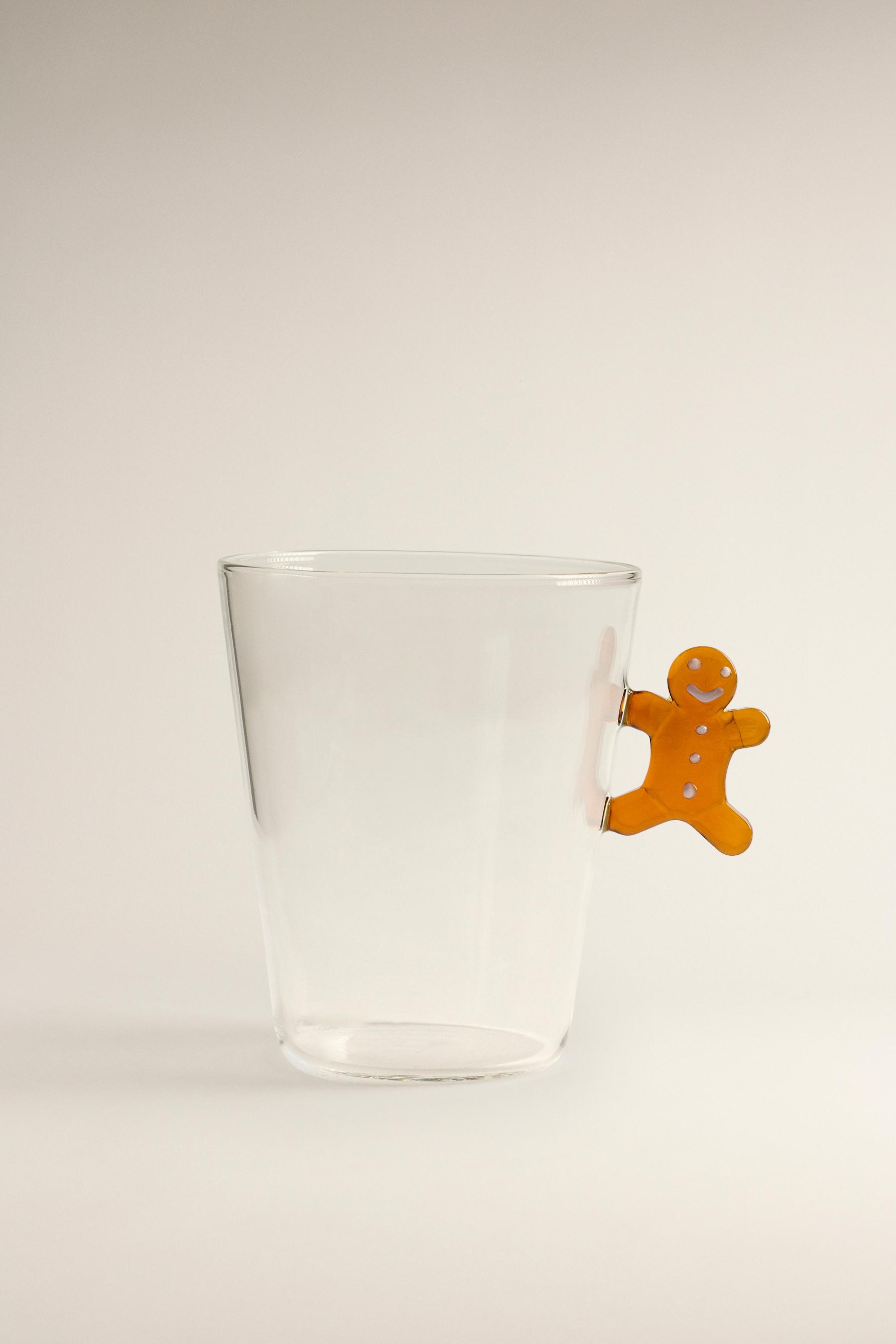 Taza borosilicato navideña